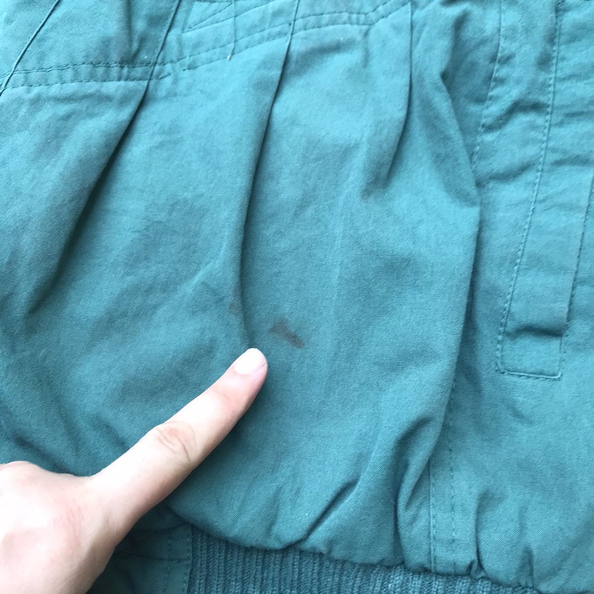 Japanese Brand OVERSIZED DESIGNERS INSPIRED ISSEY MIYAKE BOMBER JACKET Size US L / EU 52-54 / 3 - 4 Thumbnail