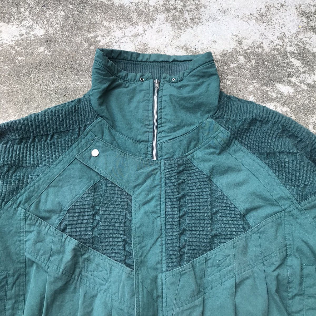 Japanese Brand OVERSIZED DESIGNERS INSPIRED ISSEY MIYAKE BOMBER JACKET Size US L / EU 52-54 / 3 - 2 Thumbnail