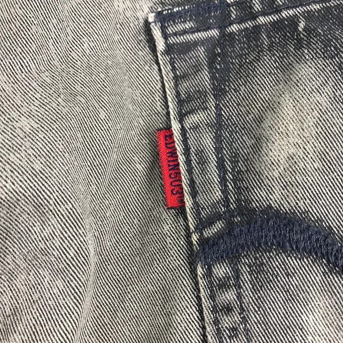 Edwin × Japanese Brand (SY0166) VTG EDWIN 503 DISTRESSED FLARED BOOTCUT DENIM Size US 32 / EU 48 - 4 Thumbnail