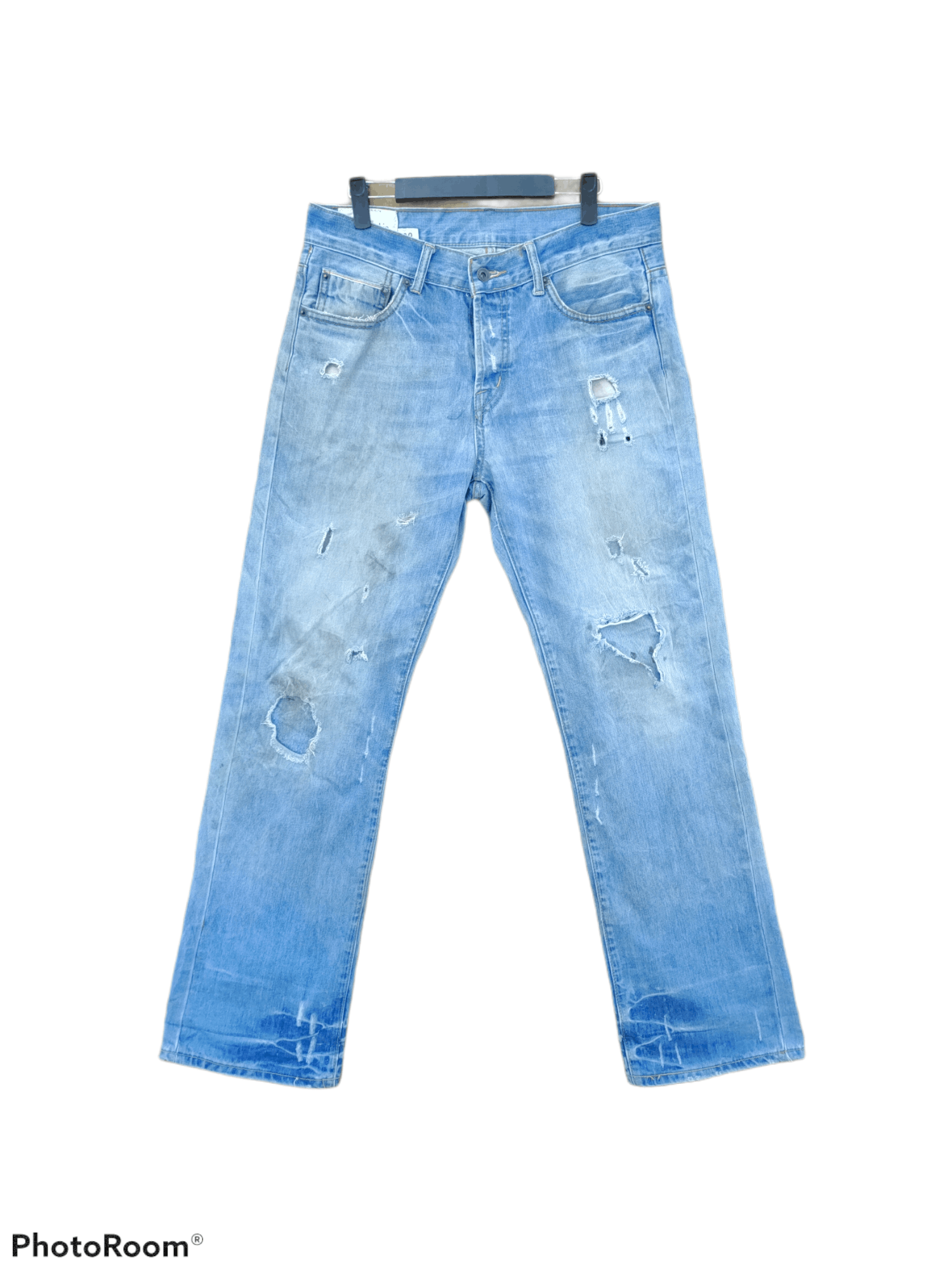 Abercrombie & Fitch × Vintage VINTAGE ABERCROMBIE AND FITCH DISTRESSED JEANS PANTS Size US 32 / EU 48 - 1 Thumbnail