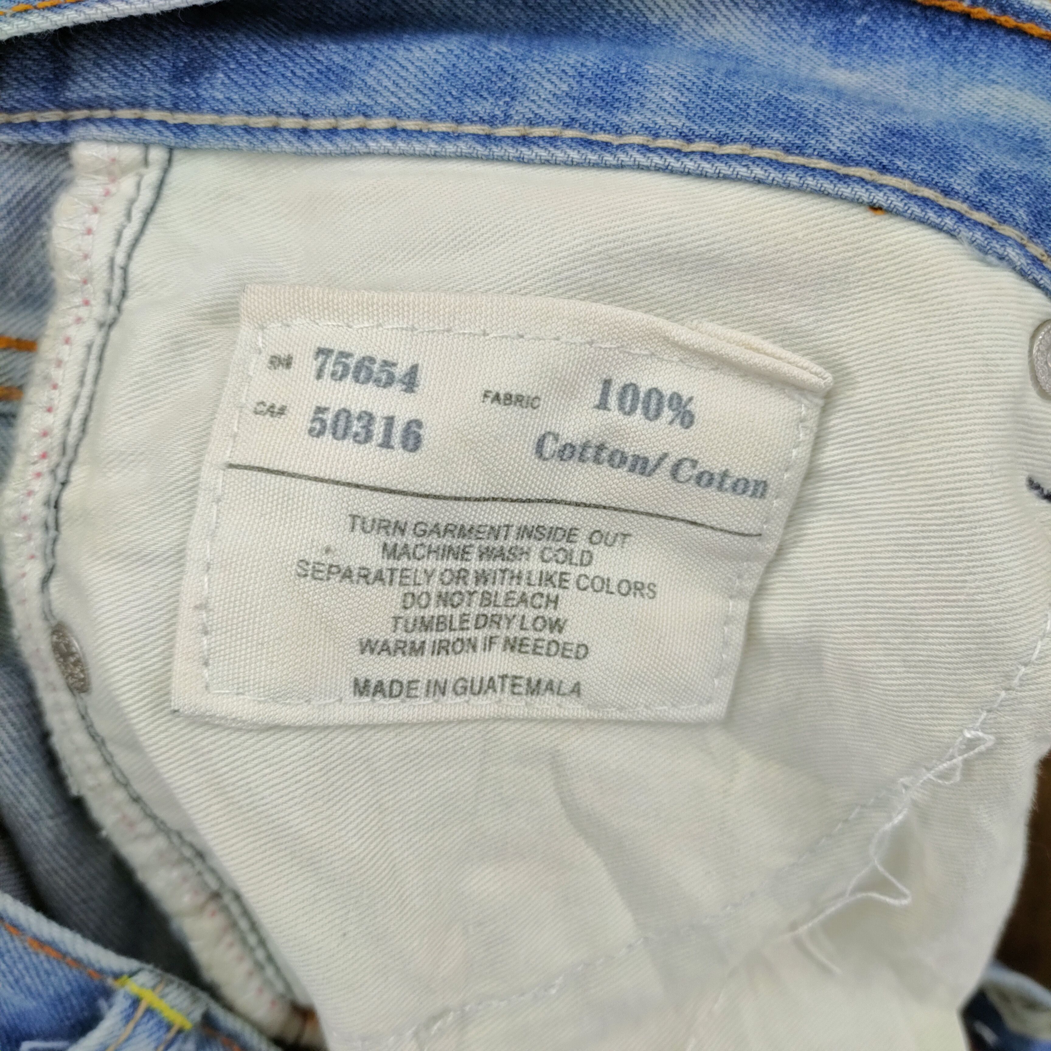 Abercrombie & Fitch × Vintage VINTAGE ABERCROMBIE AND FITCH DISTRESSED JEANS PANTS Size US 32 / EU 48 - 13 Thumbnail
