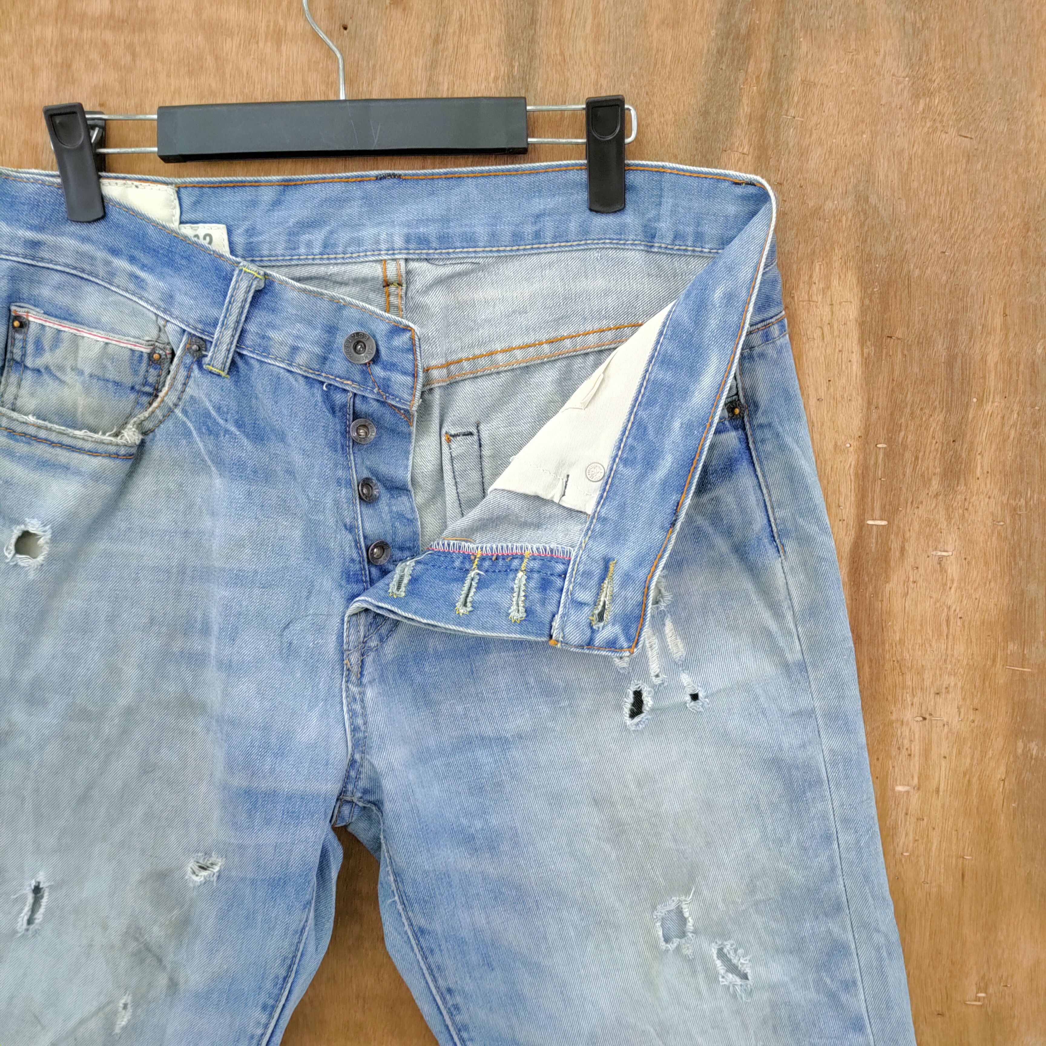 Abercrombie & Fitch × Vintage VINTAGE ABERCROMBIE AND FITCH DISTRESSED JEANS PANTS Size US 32 / EU 48 - 7 Thumbnail