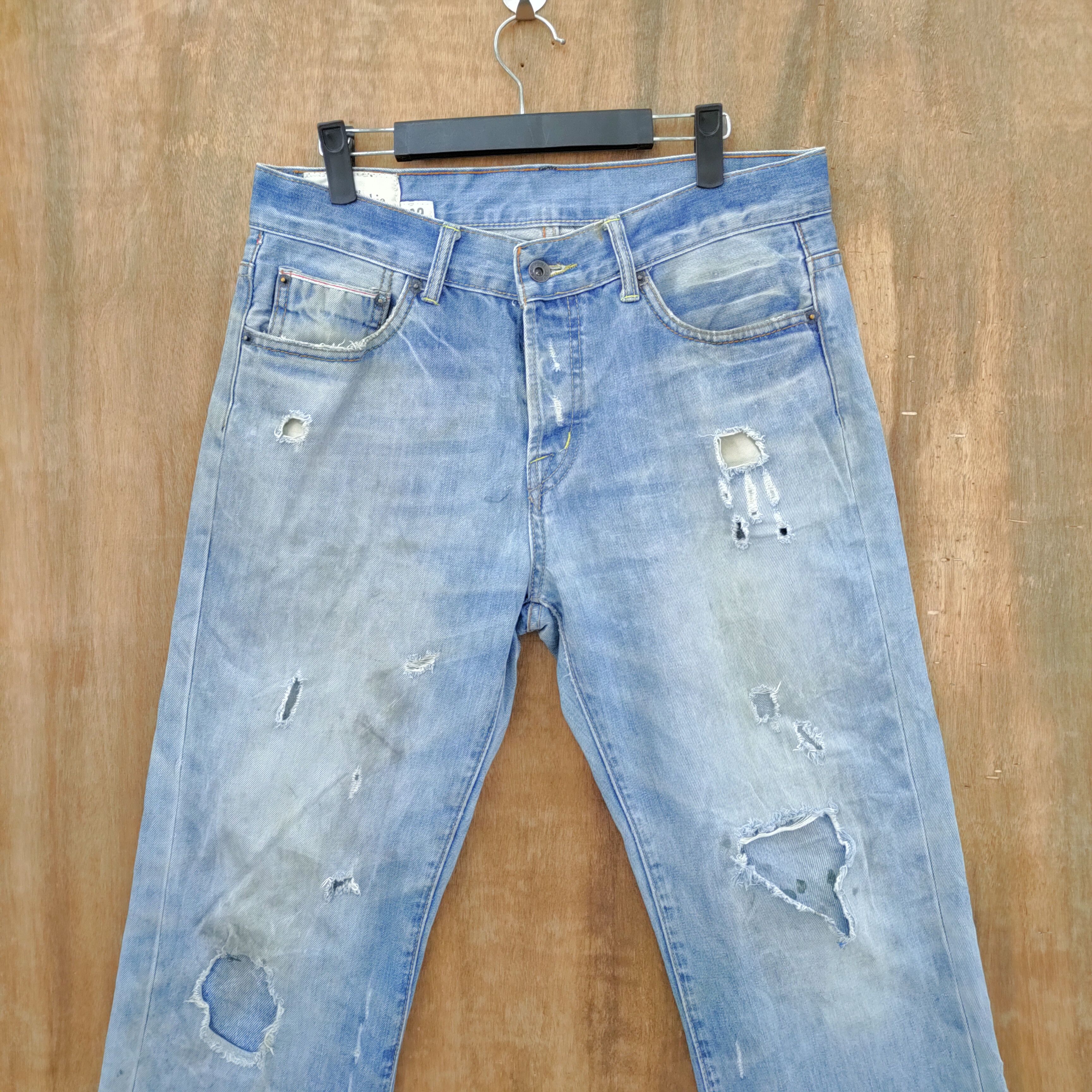 Abercrombie & Fitch × Vintage VINTAGE ABERCROMBIE AND FITCH DISTRESSED JEANS PANTS Size US 32 / EU 48 - 3 Thumbnail