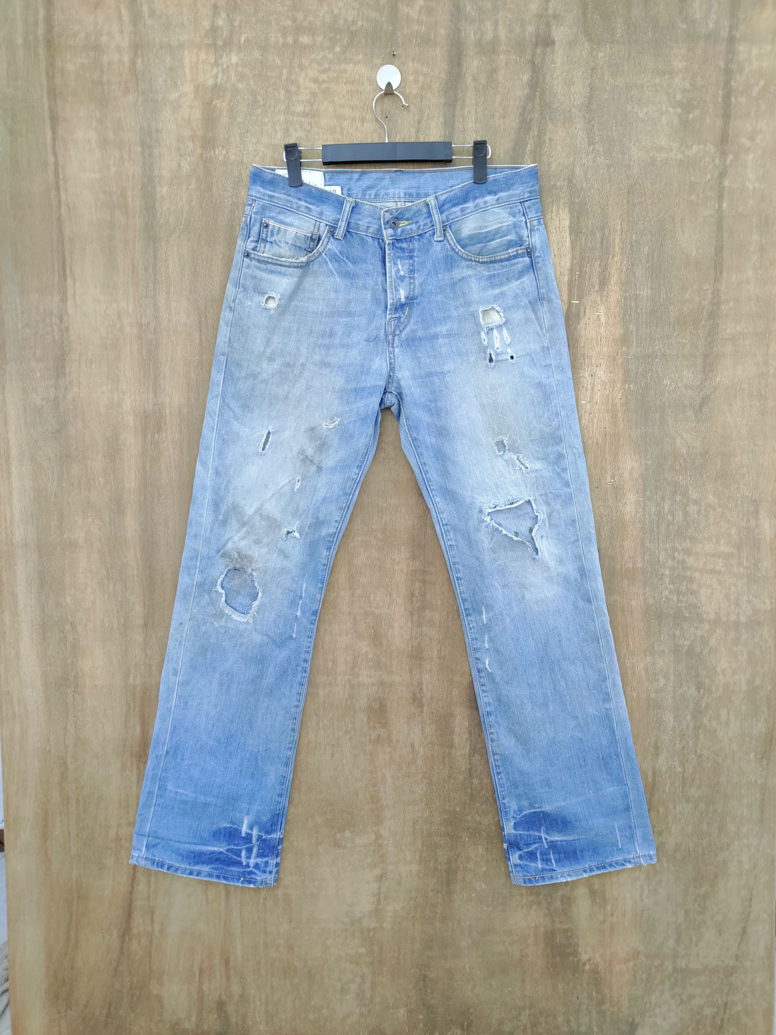 Abercrombie & Fitch × Vintage VINTAGE ABERCROMBIE AND FITCH DISTRESSED JEANS PANTS Size US 32 / EU 48 - 2 Thumbnail