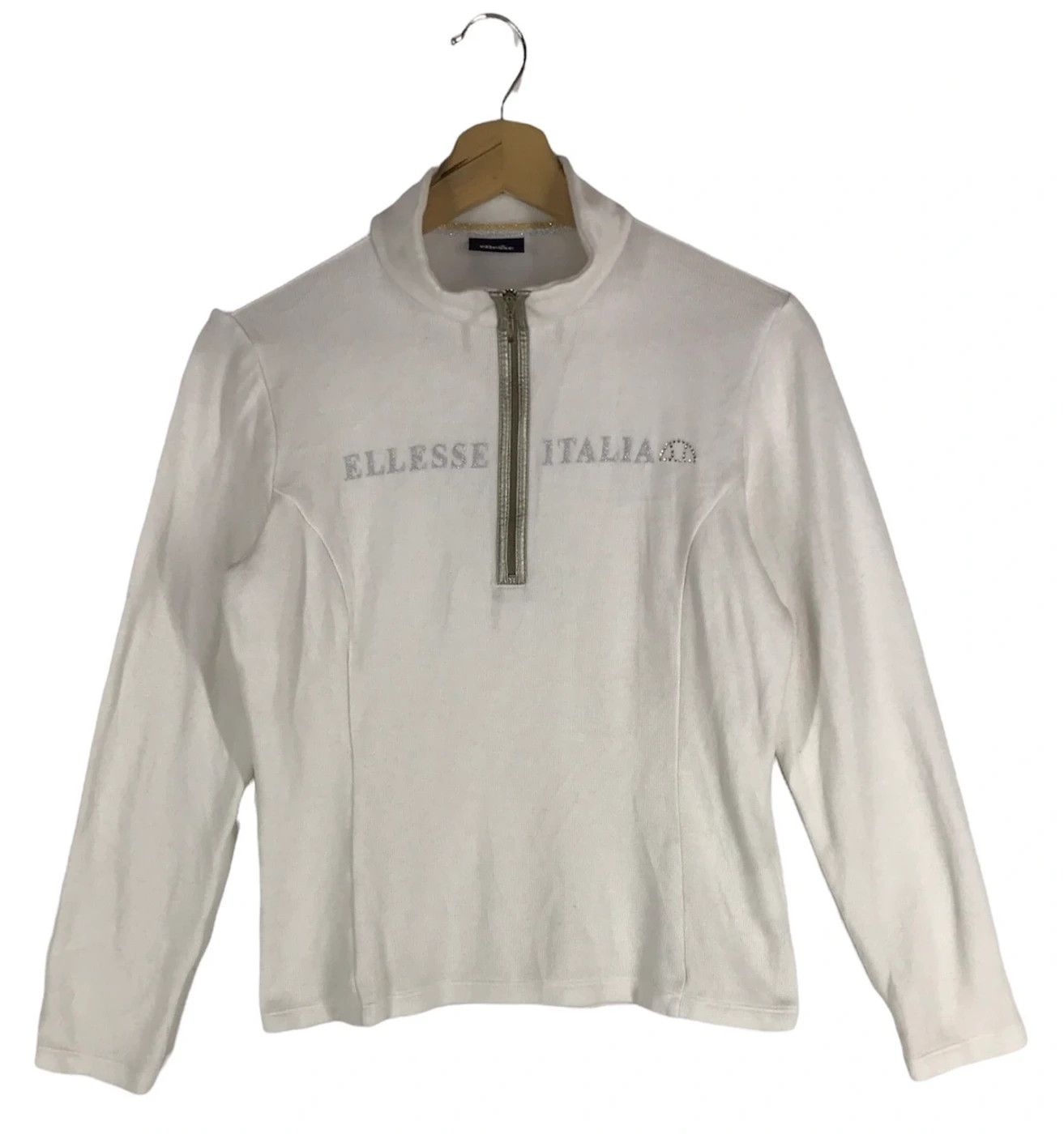 Ellesse × Vintage Vtg Ellesse Crop Tops Size M / US 6-8 / IT 42-44 - 1 Thumbnail