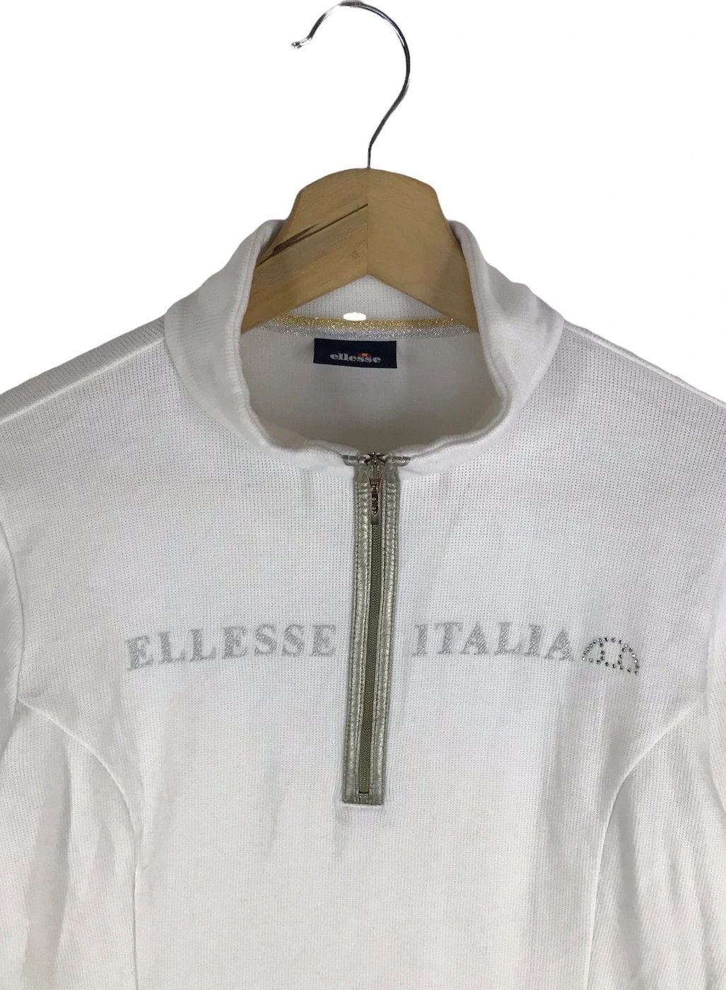 Ellesse × Vintage Vtg Ellesse Crop Tops Size M / US 6-8 / IT 42-44 - 3 Thumbnail