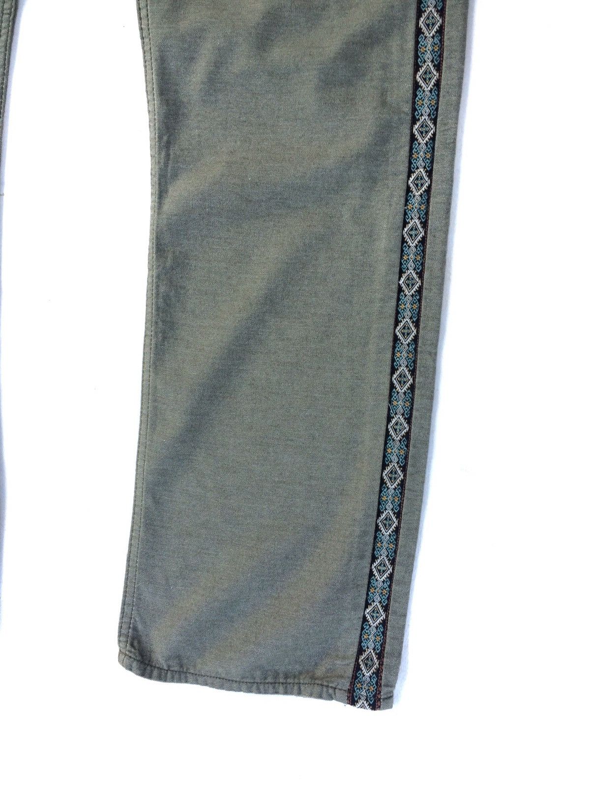 Japanese Brand Japanese Brand J.Dee Side tape Flower Trousers Casual pant Size US 34 / EU 50 - 6 Thumbnail