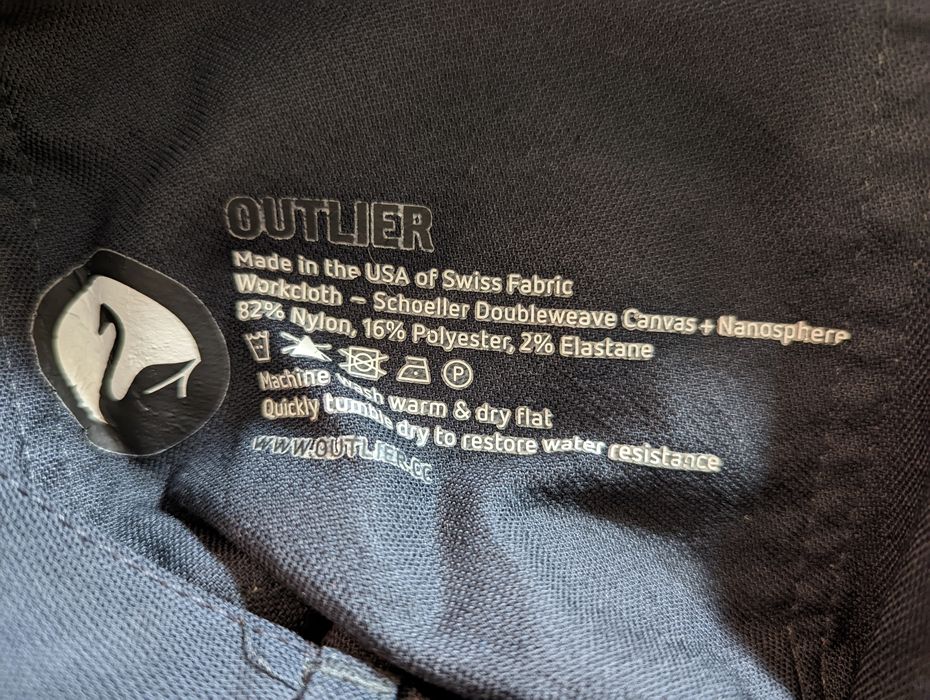 Other Outlier pants, made in USA Grailed