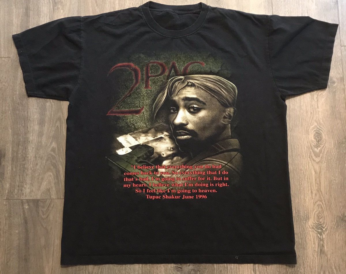SALE! Vintage Early Y2K Tupac/2Pac Rap Tee