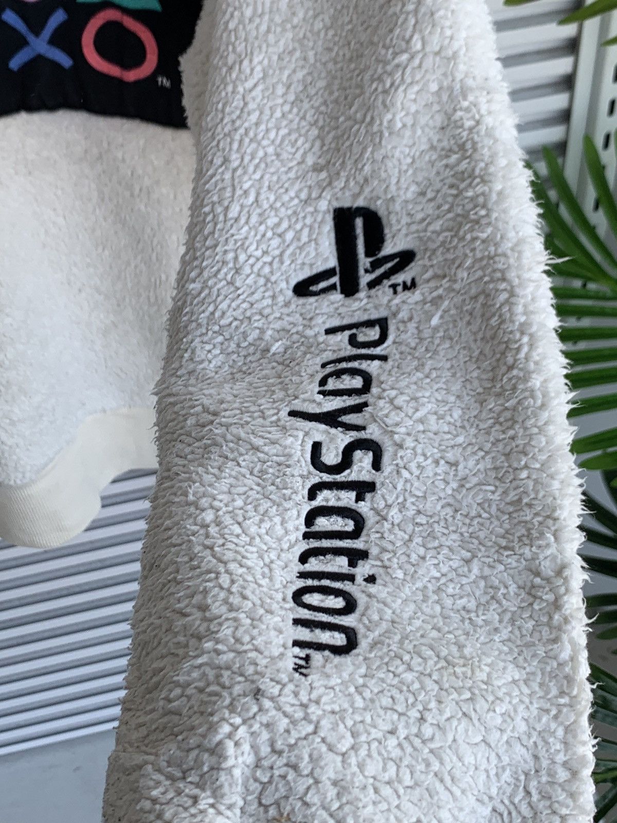 Japanese Brand Playstation Embroidered Spell Out Deep Pile Fleece Size US M / EU 48-50 / 2 - 3 Thumbnail