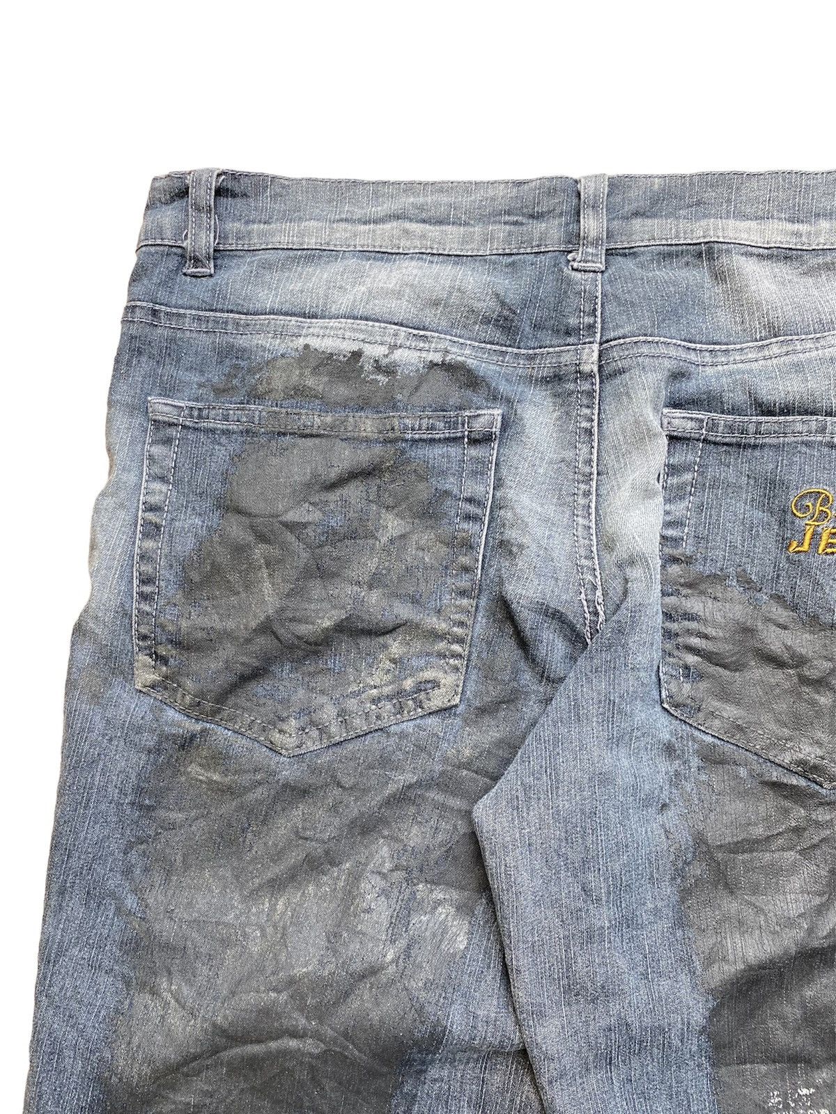 Japanese Brand Body line punk B-Storm jeans Size US 34 / EU 50 - 8 Thumbnail