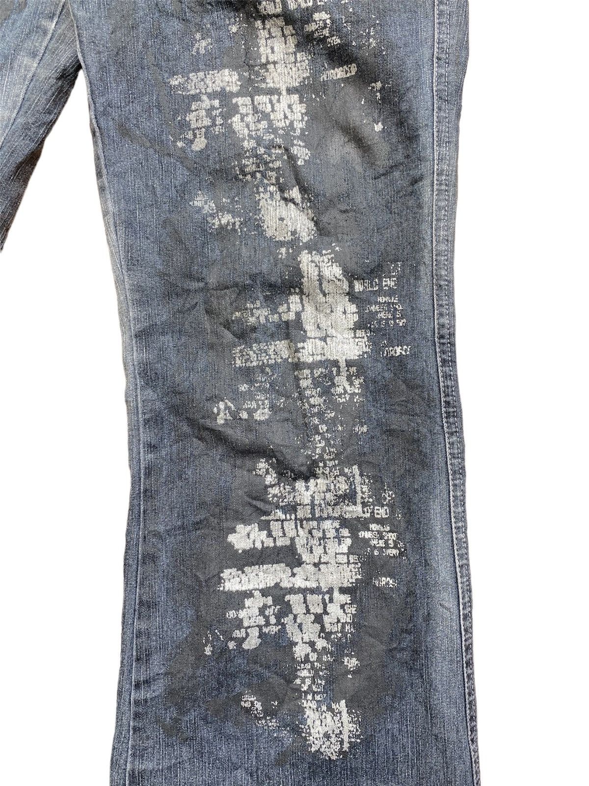 Japanese Brand Body line punk B-Storm jeans Size US 34 / EU 50 - 5 Thumbnail
