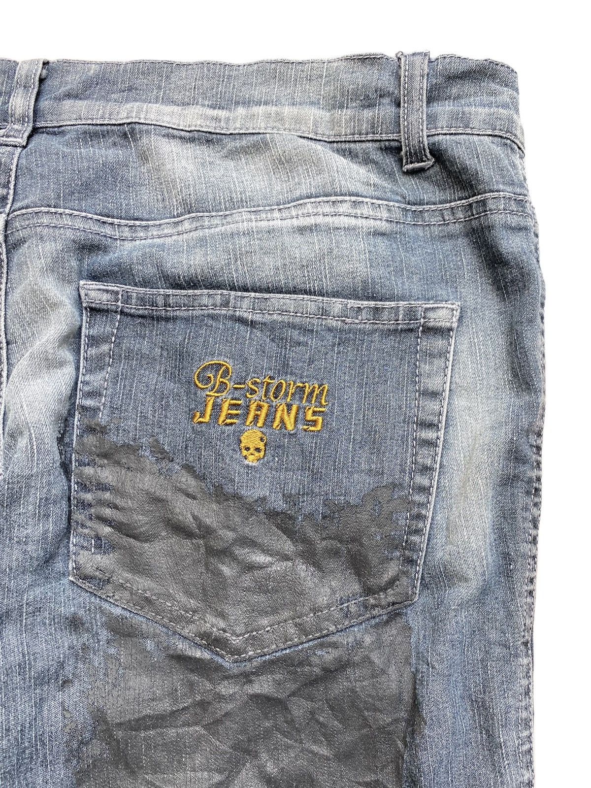 Japanese Brand Body line punk B-Storm jeans Size US 34 / EU 50 - 7 Thumbnail