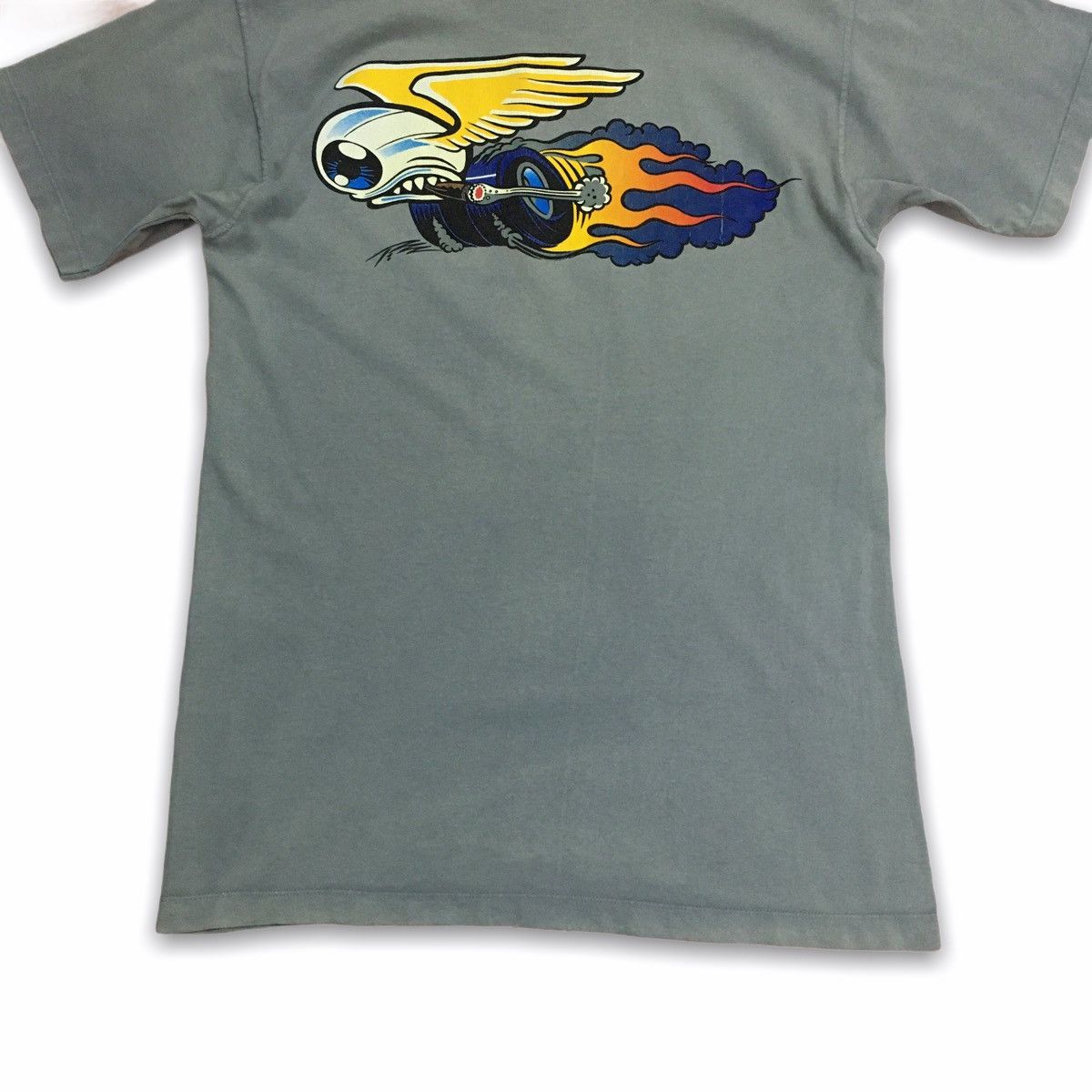 Vintage Rare Vintage Von Dutch Eye Ball Sun Faded Tee Size US M / EU 48-50 / 2 - 9 Thumbnail