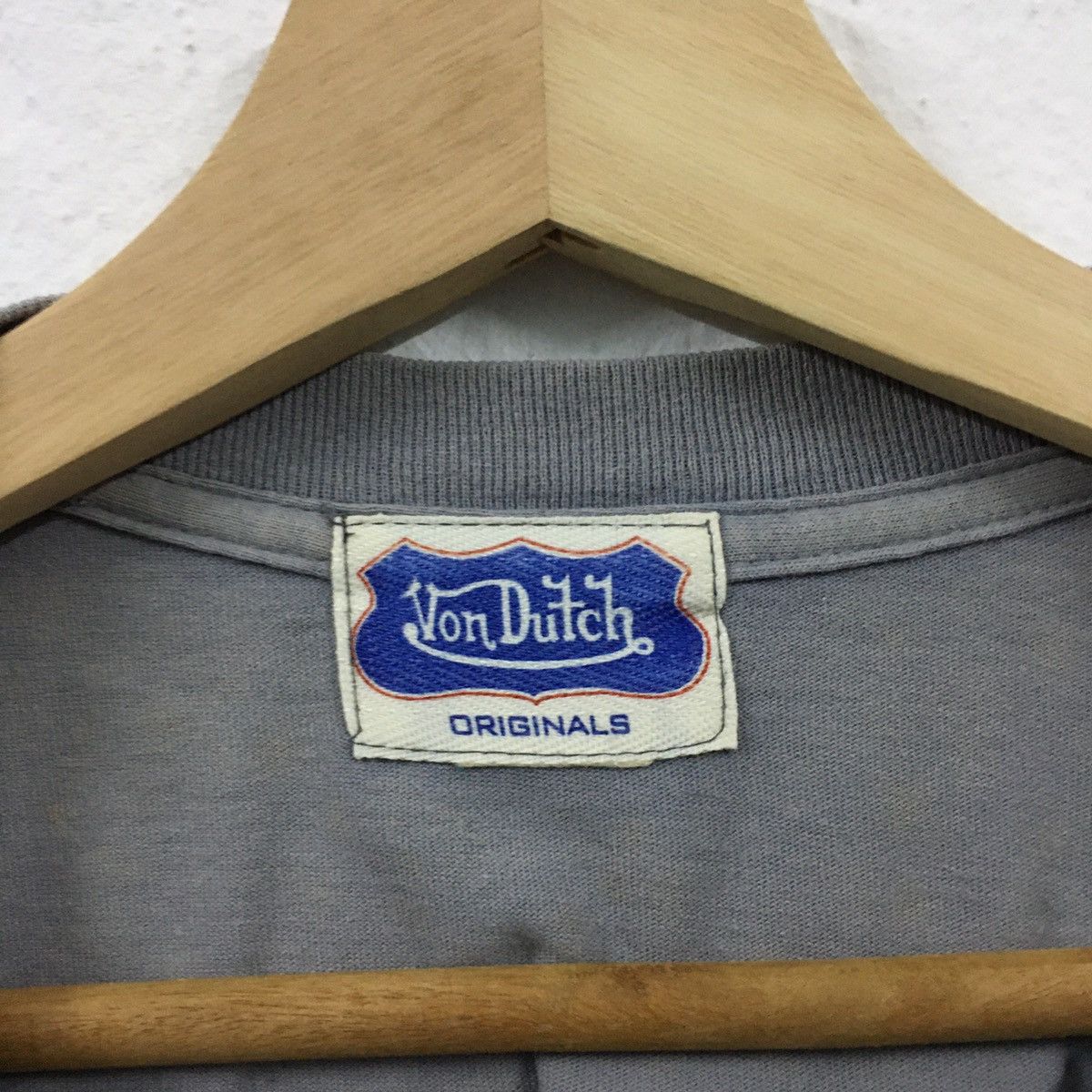 Vintage Rare Vintage Von Dutch Eye Ball Sun Faded Tee Size US M / EU 48-50 / 2 - 3 Thumbnail
