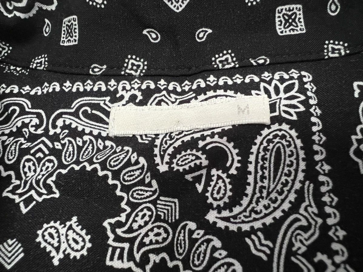 Japanese Brand × Uniqlo GU BANDANA BOX PAISLEY RAYON BUTTON DOWN SHIRT Size US M / EU 48-50 / 2 - 11 Thumbnail