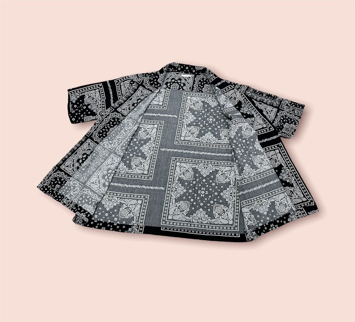 Japanese Brand × Uniqlo GU BANDANA BOX PAISLEY RAYON BUTTON DOWN SHIRT Size US M / EU 48-50 / 2 - 3 Thumbnail