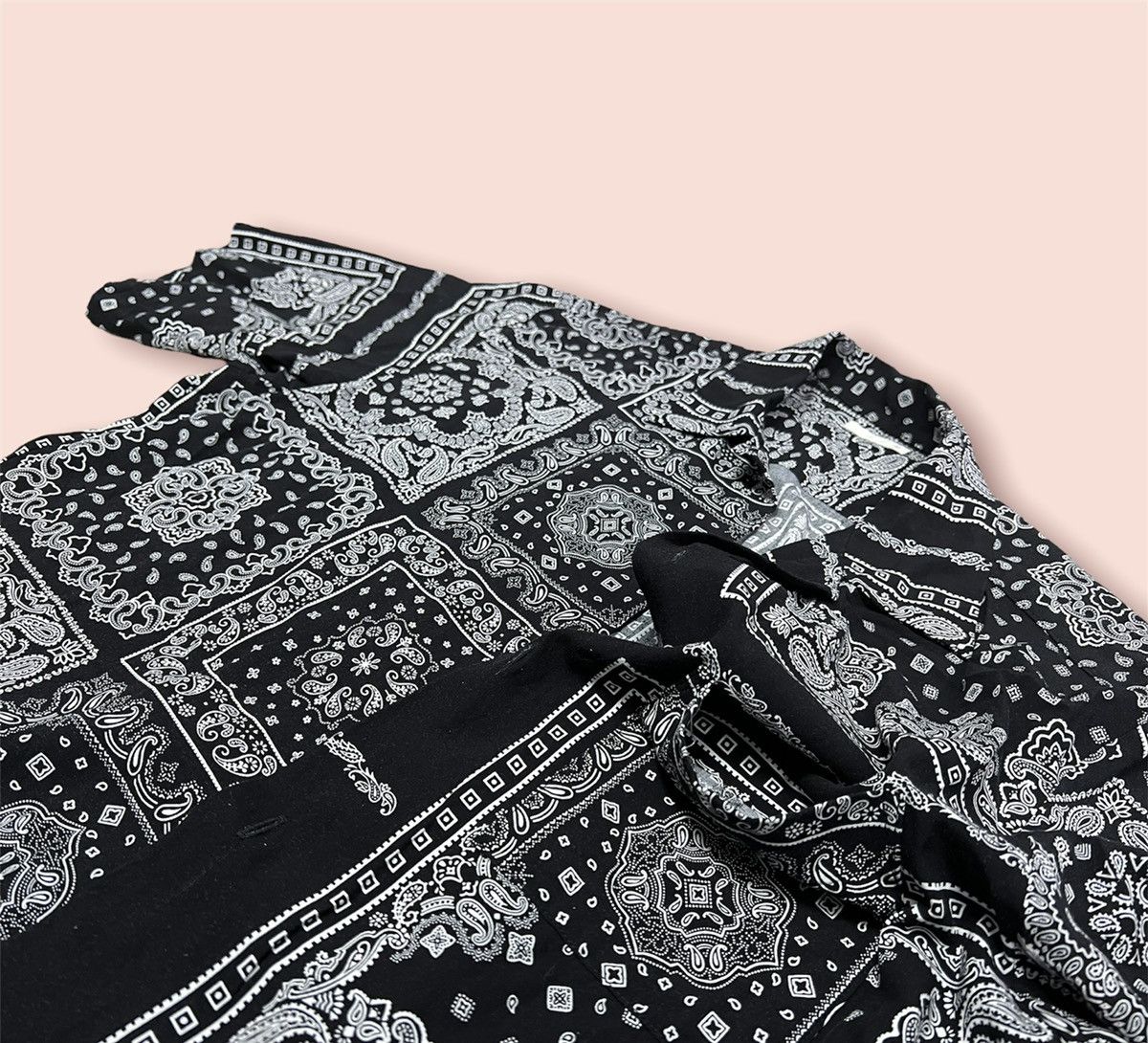 Japanese Brand × Uniqlo GU BANDANA BOX PAISLEY RAYON BUTTON DOWN SHIRT Size US M / EU 48-50 / 2 - 8 Thumbnail