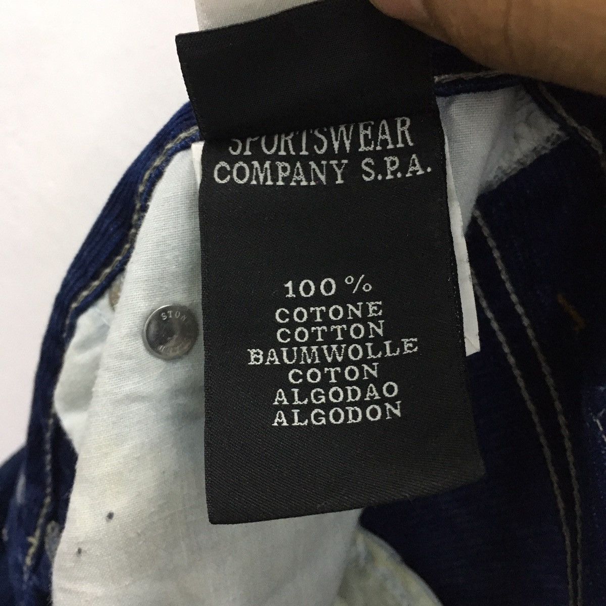 Stone Island Rare STONE ISLAND Kodroi Blue Denim Jeans Size US 31 - 5 Thumbnail