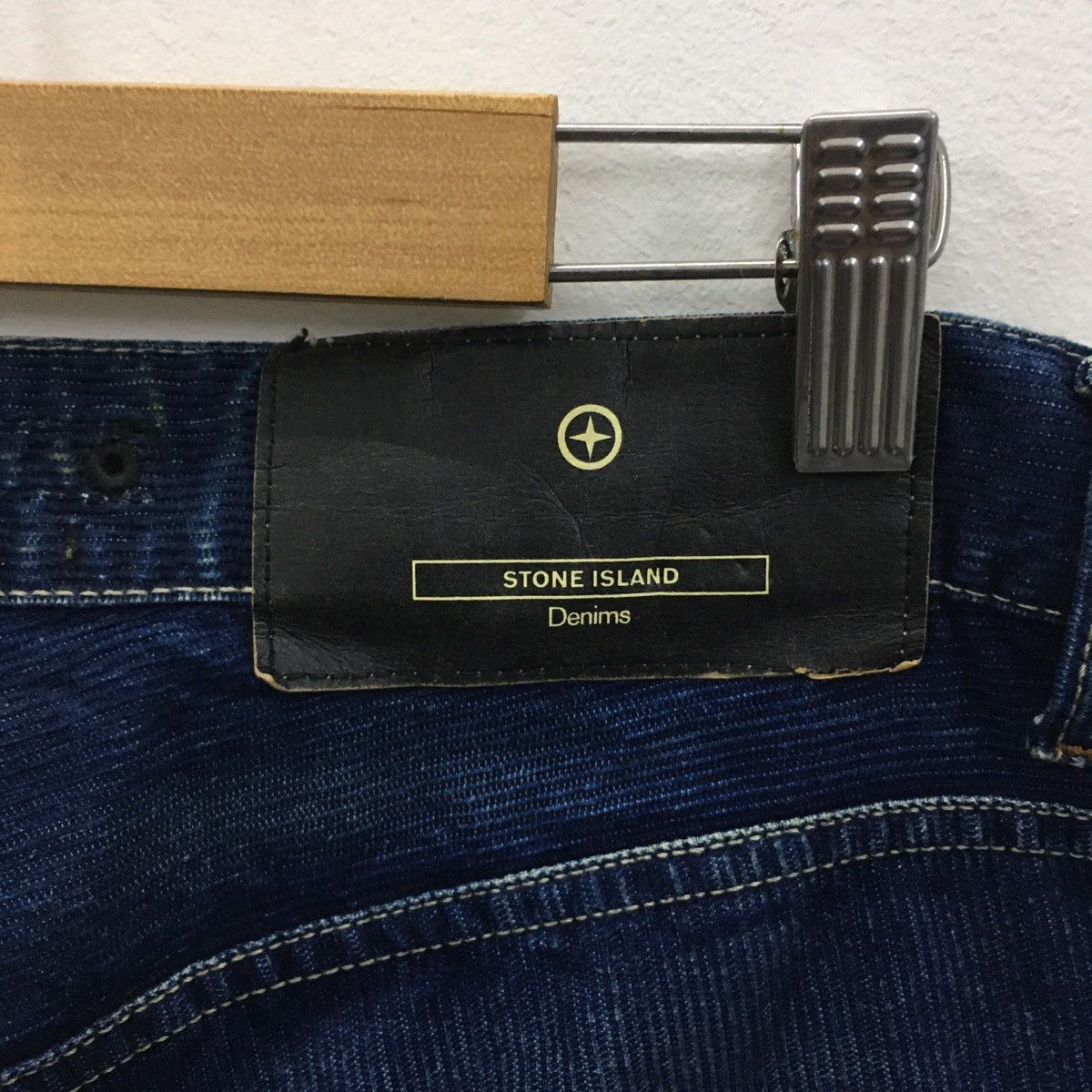 Stone Island Rare STONE ISLAND Kodroi Blue Denim Jeans Size US 31 - 9 Thumbnail