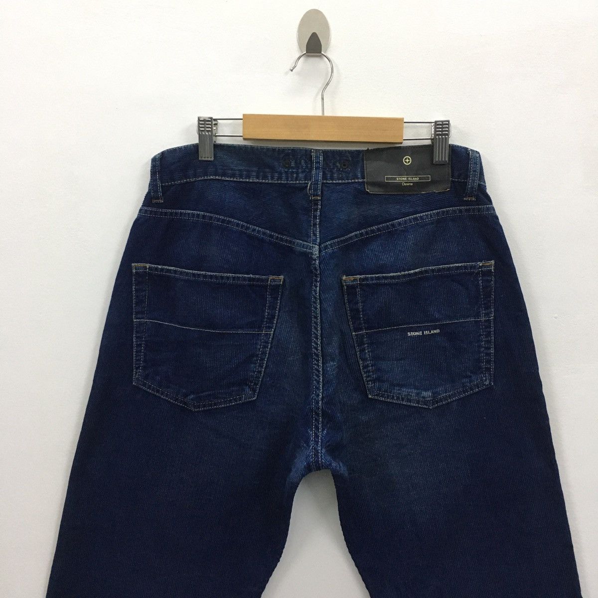 Stone Island Rare STONE ISLAND Kodroi Blue Denim Jeans Size US 31 - 19 Thumbnail