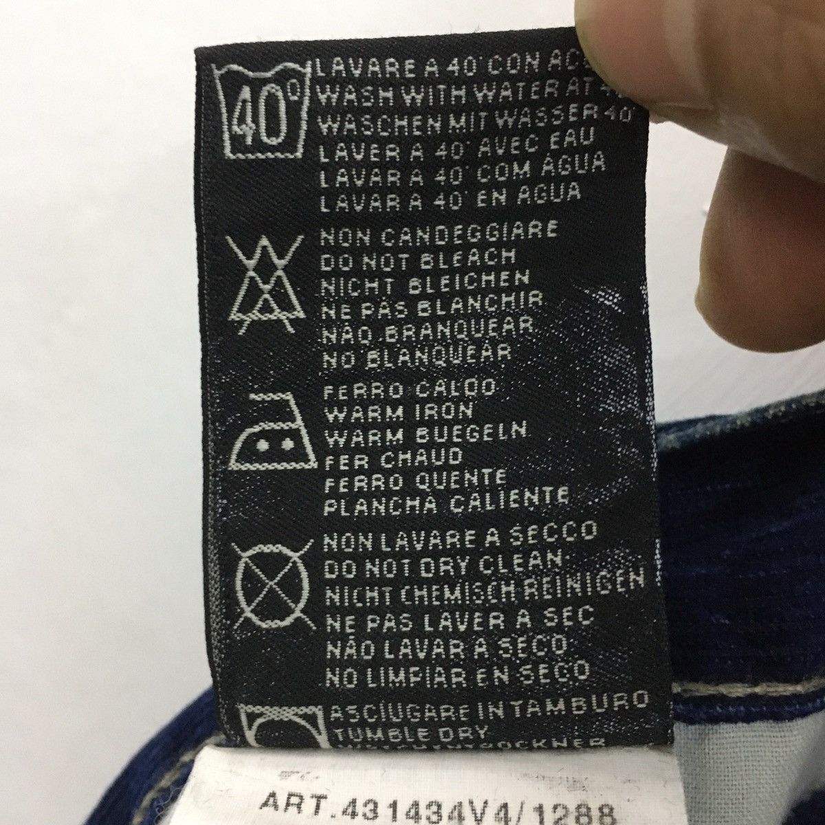 Stone Island Rare STONE ISLAND Kodroi Blue Denim Jeans Size US 31 - 6 Thumbnail