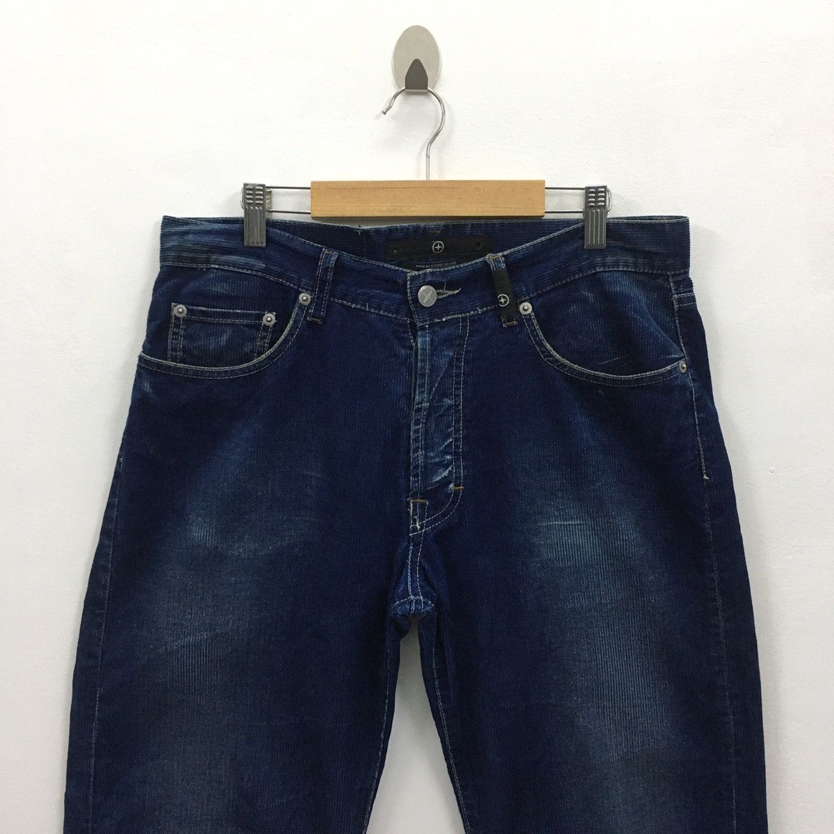 Stone Island Rare STONE ISLAND Kodroi Blue Denim Jeans Size US 31 - 18 Thumbnail