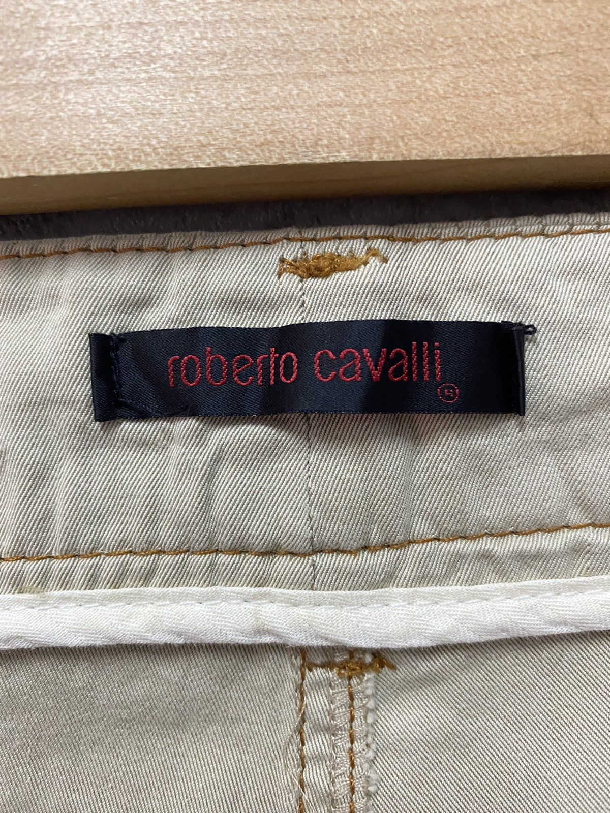 Roberto Cavalli Archive Roberto Cavalli Embroidered OG Logo Pants Size US 32 / EU 48 - 16 Thumbnail