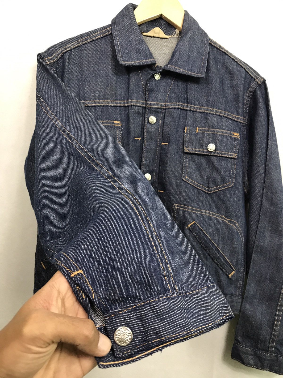 Vintage 60s-70s Vintage ranchcraft jc penny chambray selvedge jacket Size US S / EU 44-46 / 1 - 6 Thumbnail