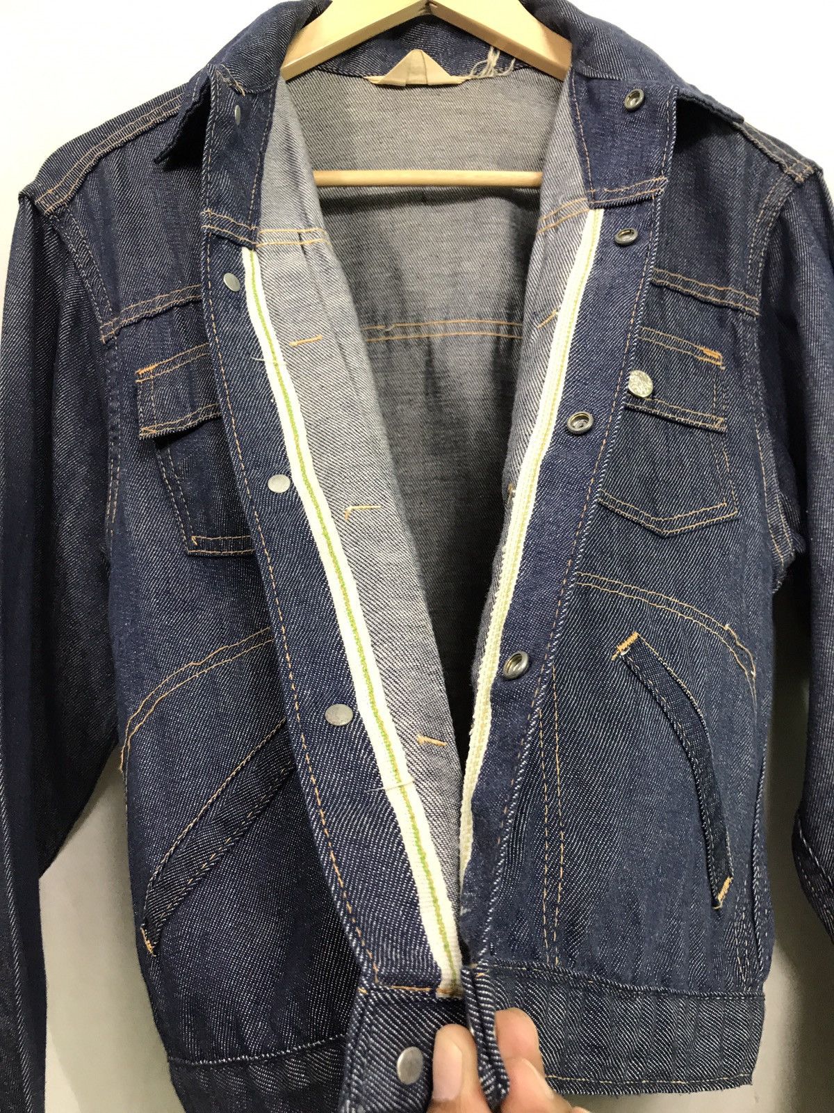 Vintage 60s-70s Vintage ranchcraft jc penny chambray selvedge jacket Size US S / EU 44-46 / 1 - 7 Thumbnail