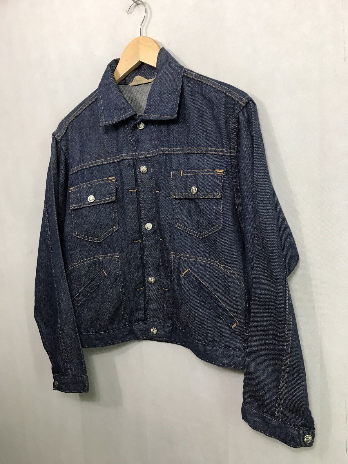 Vintage 60s-70s Vintage ranchcraft jc penny chambray selvedge jacket Size US S / EU 44-46 / 1 - 3 Thumbnail