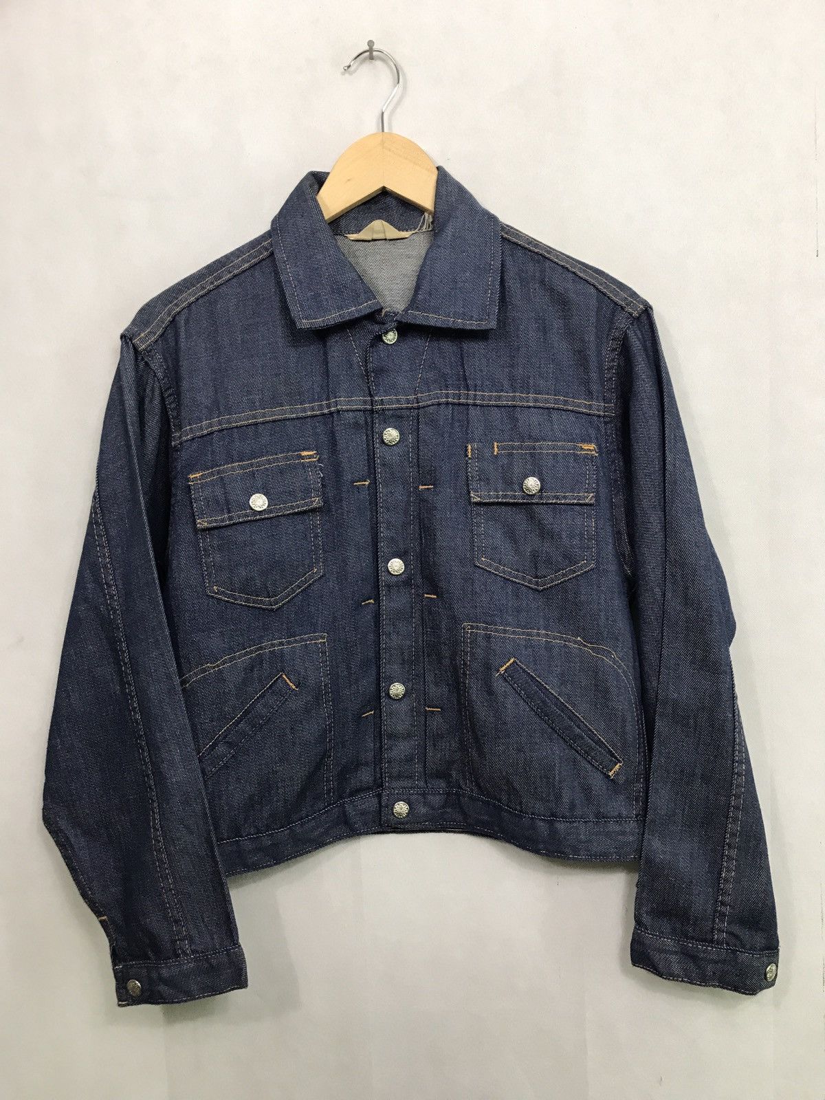 Vintage 60s-70s Vintage ranchcraft jc penny chambray selvedge jacket Size US S / EU 44-46 / 1 - 1 Thumbnail