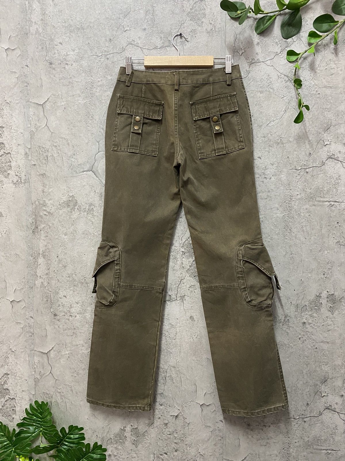 Japanese Brand Vintage Indentity Japan Utility Gas Mask Cargo Pants Size US 28 / EU 44 - 2 Thumbnail
