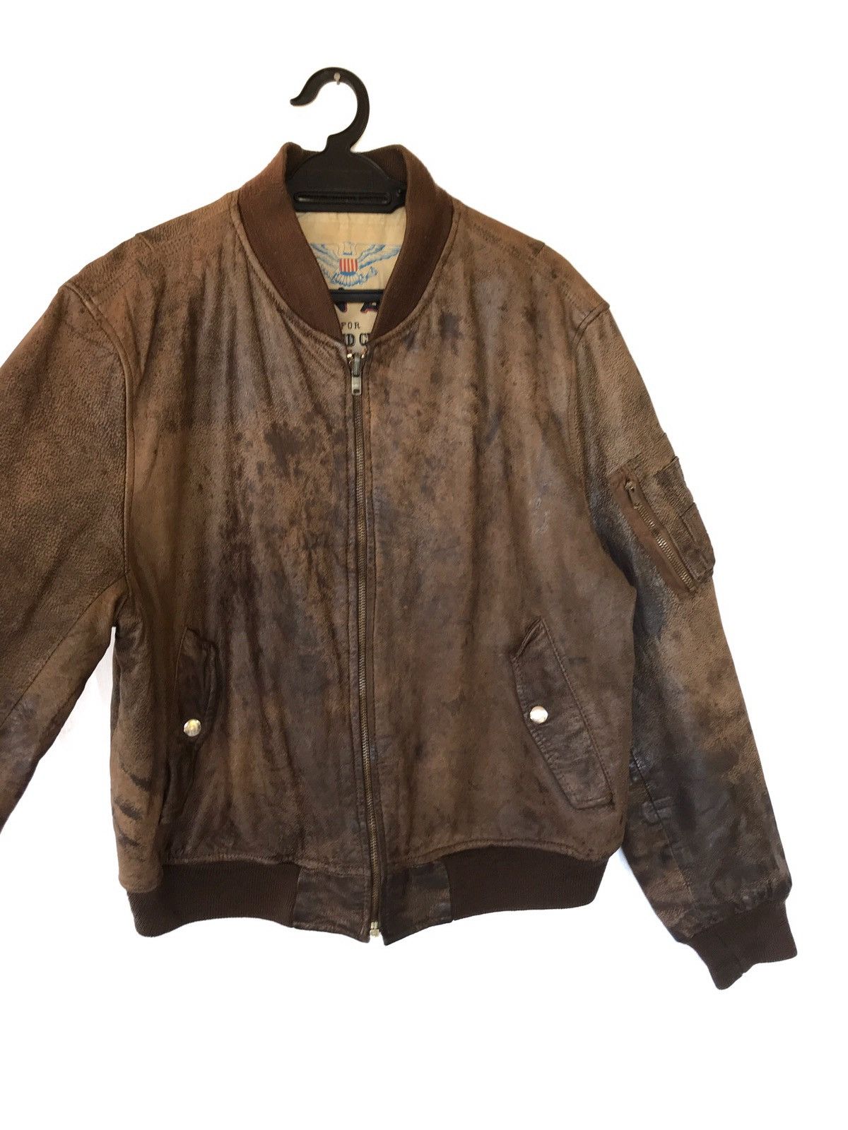Vintage MR.SAN TAILEND CHARLY SHEEPSKIN FLYING JACKETS Size US M / EU 48-50 / 2 - 12 Thumbnail