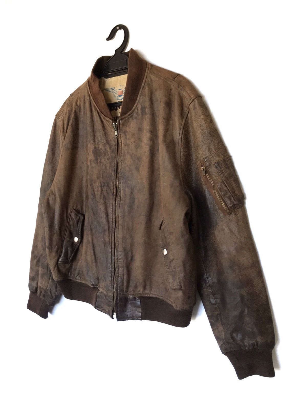 Vintage MR.SAN TAILEND CHARLY SHEEPSKIN FLYING JACKETS Size US M / EU 48-50 / 2 - 7 Thumbnail