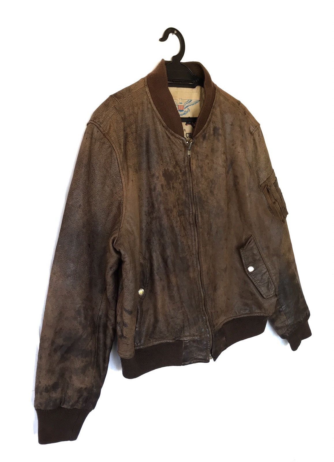 Vintage MR.SAN TAILEND CHARLY SHEEPSKIN FLYING JACKETS Size US M / EU 48-50 / 2 - 8 Thumbnail