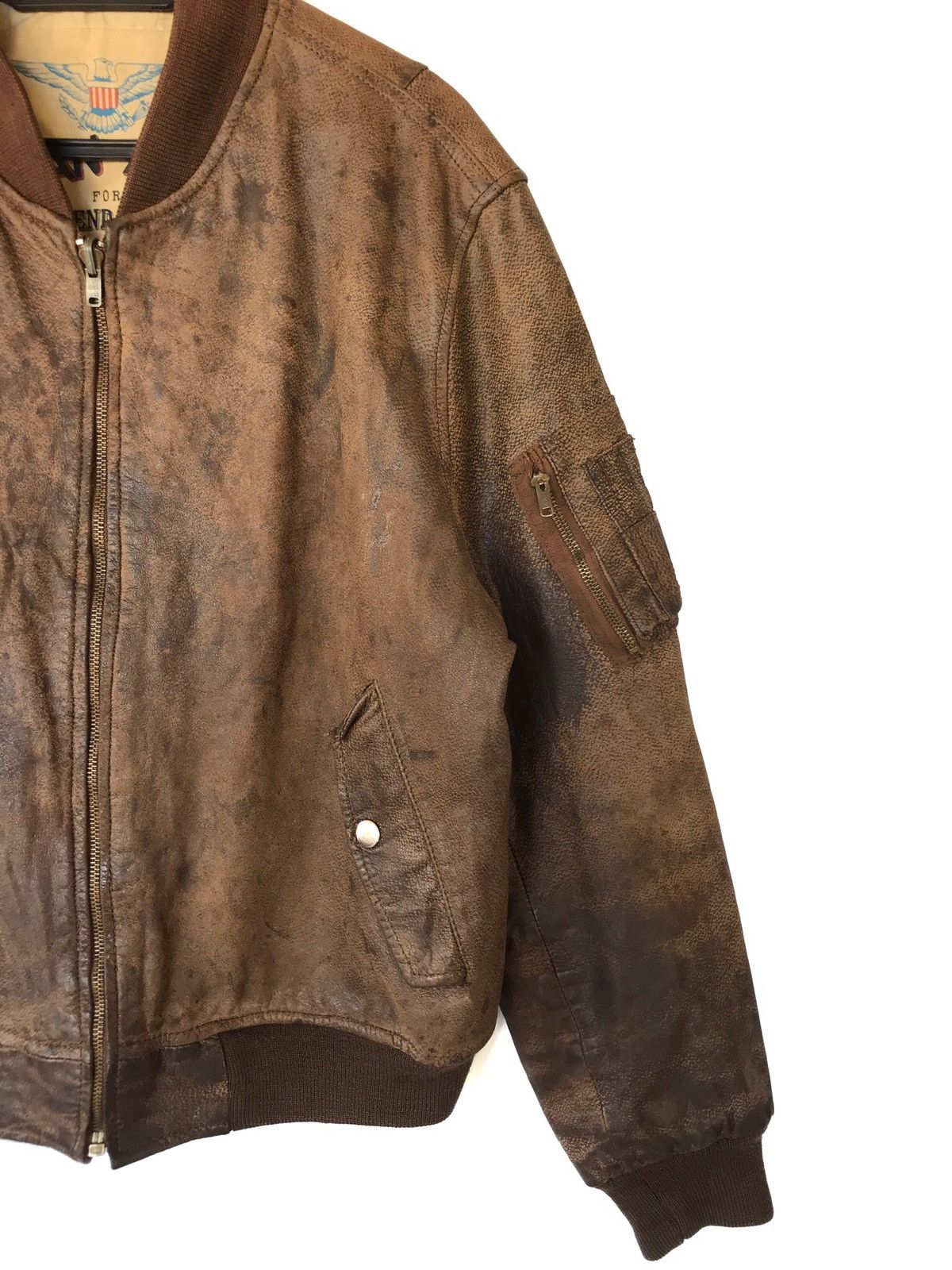 Vintage MR.SAN TAILEND CHARLY SHEEPSKIN FLYING JACKETS Size US M / EU 48-50 / 2 - 10 Thumbnail