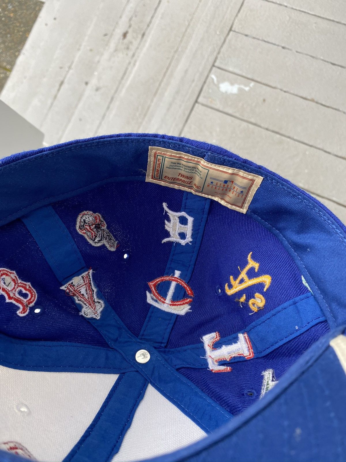MLB × Vintage MLB American Eagle Baseball Hat Supreme Style Travis Kanye Size ONE SIZE - 5 Thumbnail