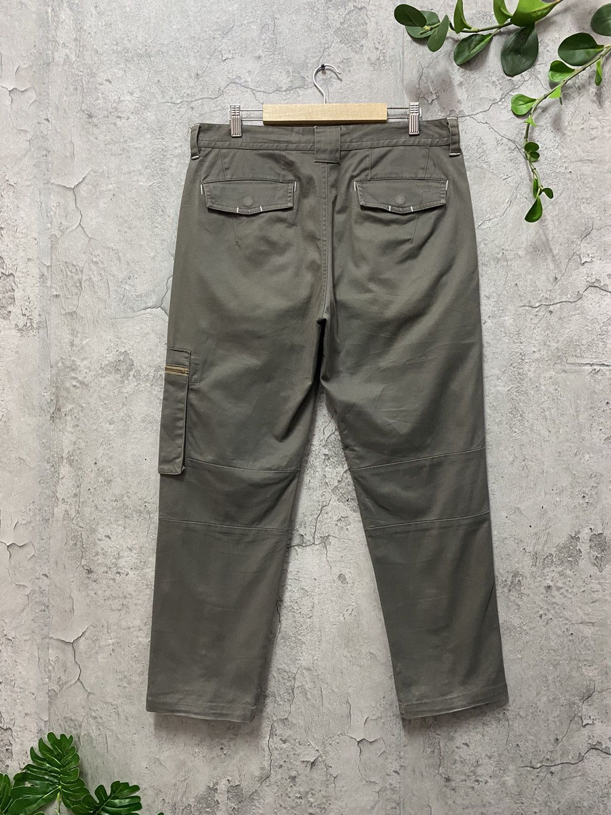 Japanese Brand BG Japan Technical Multi Pocket Utility Cargo Pants Size US 34 / EU 50 - 13 Thumbnail