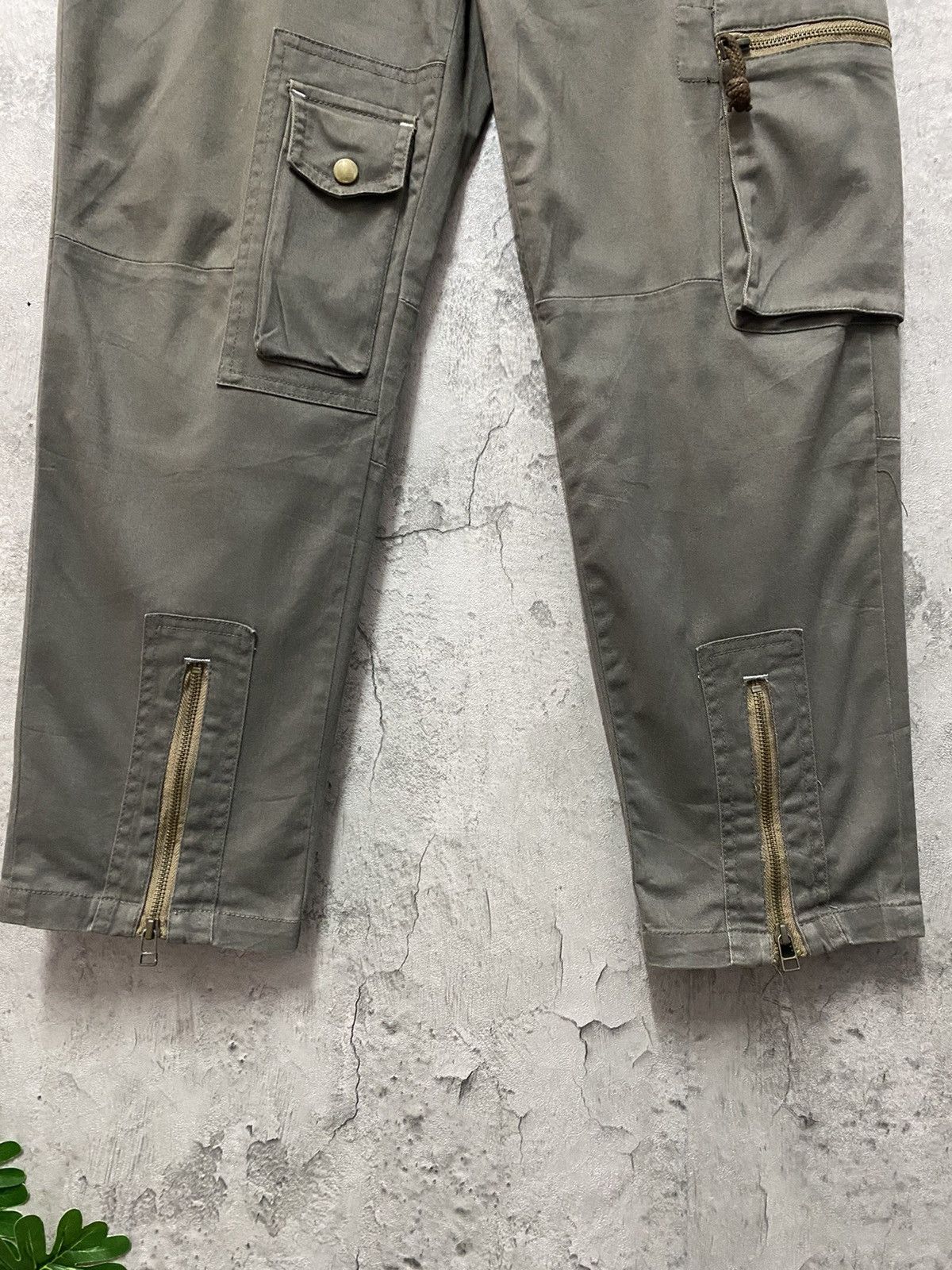 Japanese Brand BG Japan Technical Multi Pocket Utility Cargo Pants Size US 34 / EU 50 - 10 Thumbnail