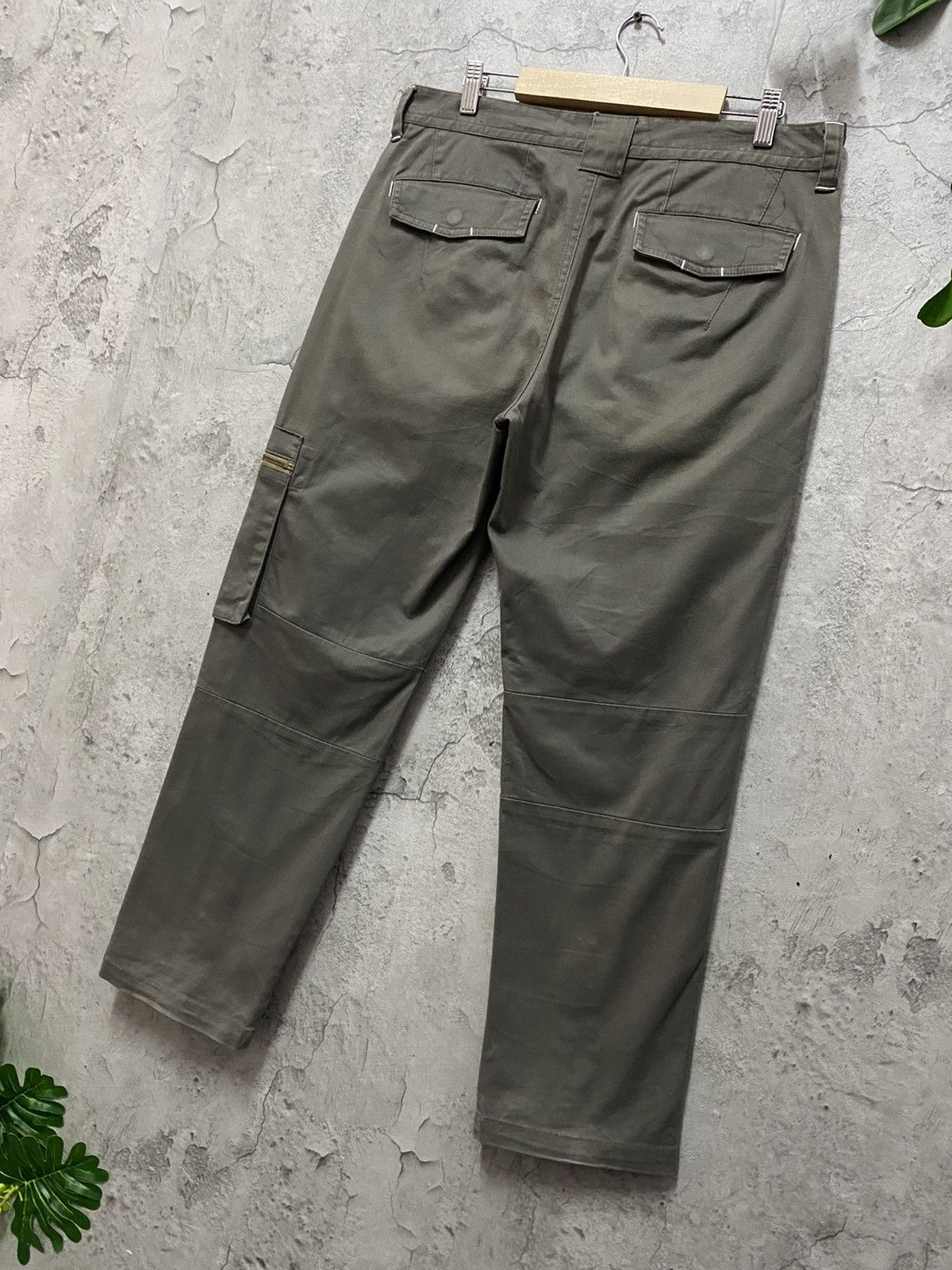 Japanese Brand BG Japan Technical Multi Pocket Utility Cargo Pants Size US 34 / EU 50 - 14 Thumbnail