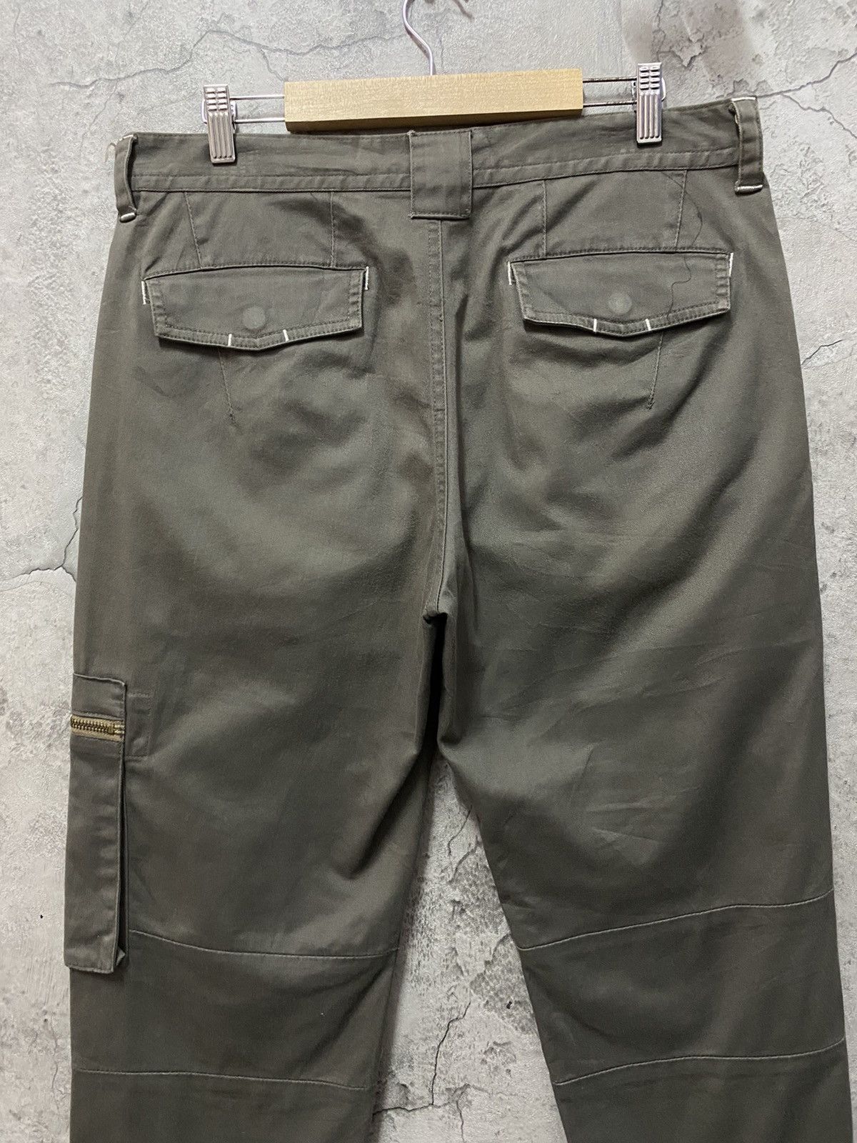 Japanese Brand BG Japan Technical Multi Pocket Utility Cargo Pants Size US 34 / EU 50 - 15 Thumbnail