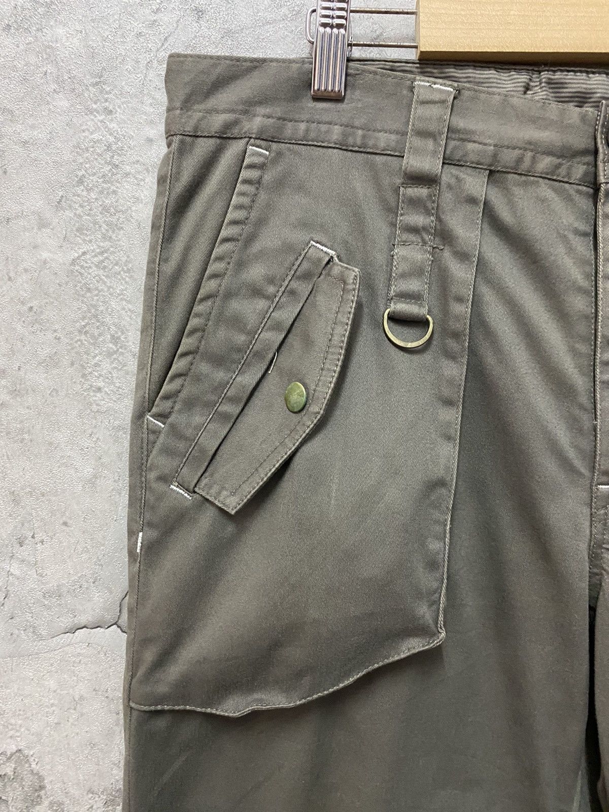 Japanese Brand BG Japan Technical Multi Pocket Utility Cargo Pants Size US 34 / EU 50 - 8 Thumbnail