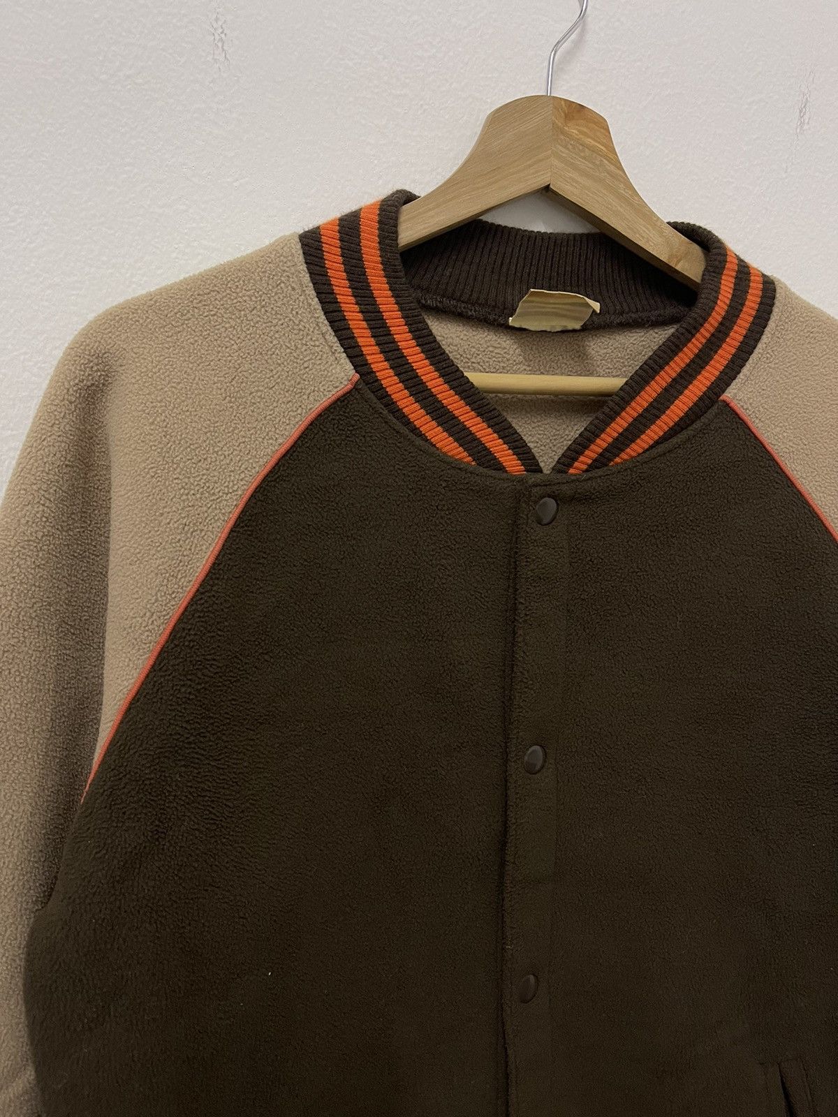 Japanese Brand × Vintage Japanese Button Up 2 Tone Varsiti Jacket Size US M / EU 48-50 / 2 - 4 Thumbnail