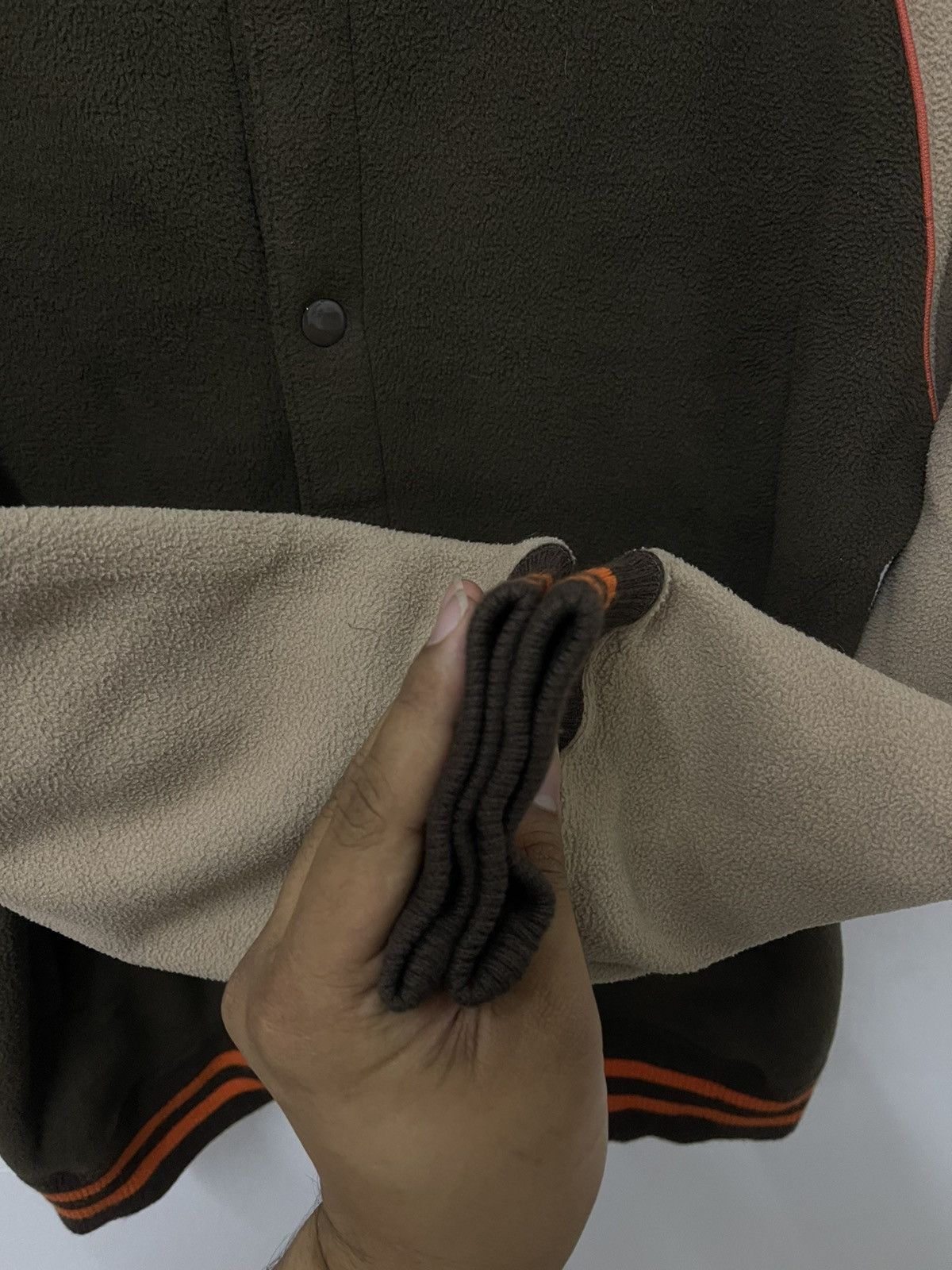 Japanese Brand × Vintage Japanese Button Up 2 Tone Varsiti Jacket Size US M / EU 48-50 / 2 - 3 Thumbnail