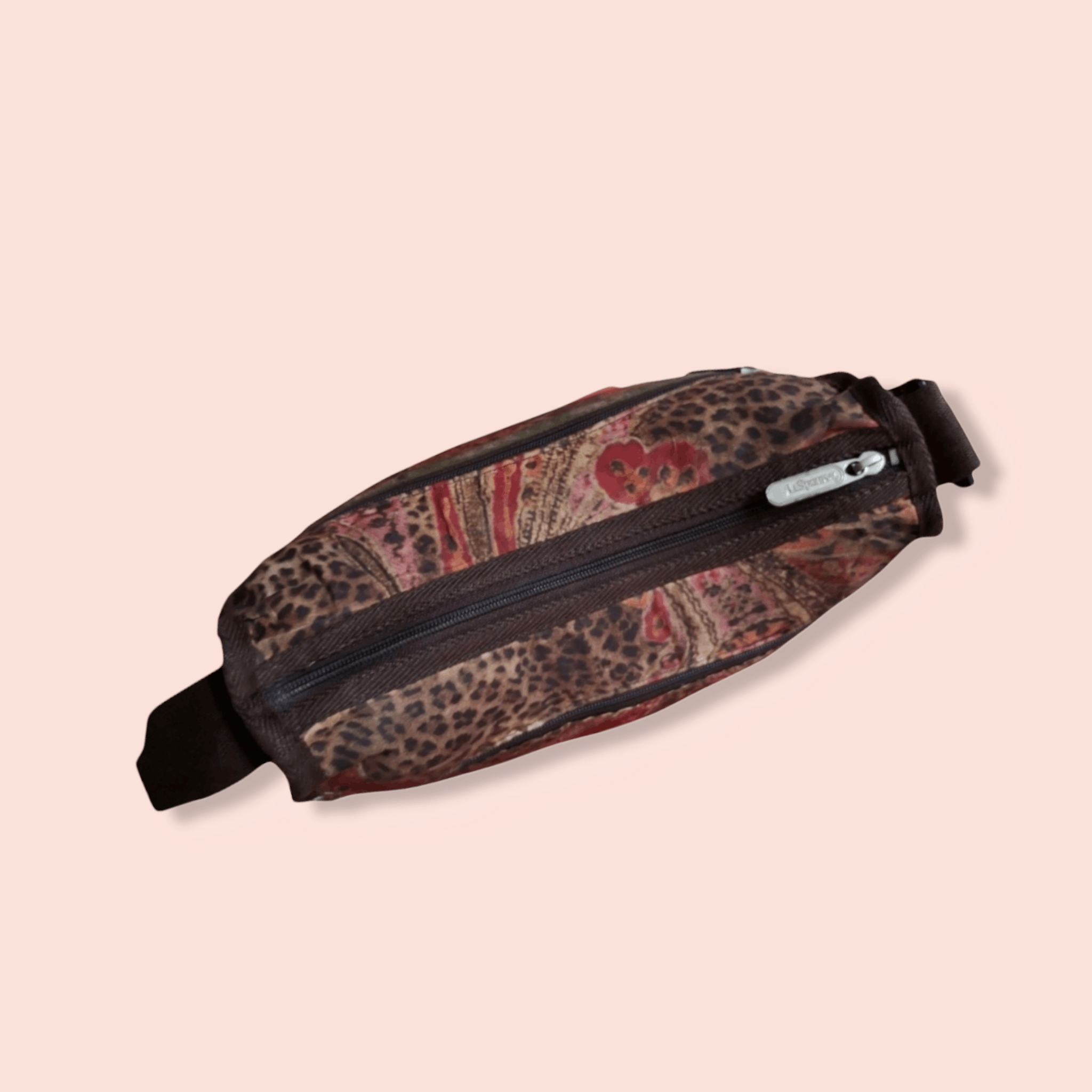 LeSportsac × Vintage LESPORTSAC LEOPARD/PEACOCK/PAISLEY CROSSBODY SLING BAG Size ONE SIZE - 6 Thumbnail