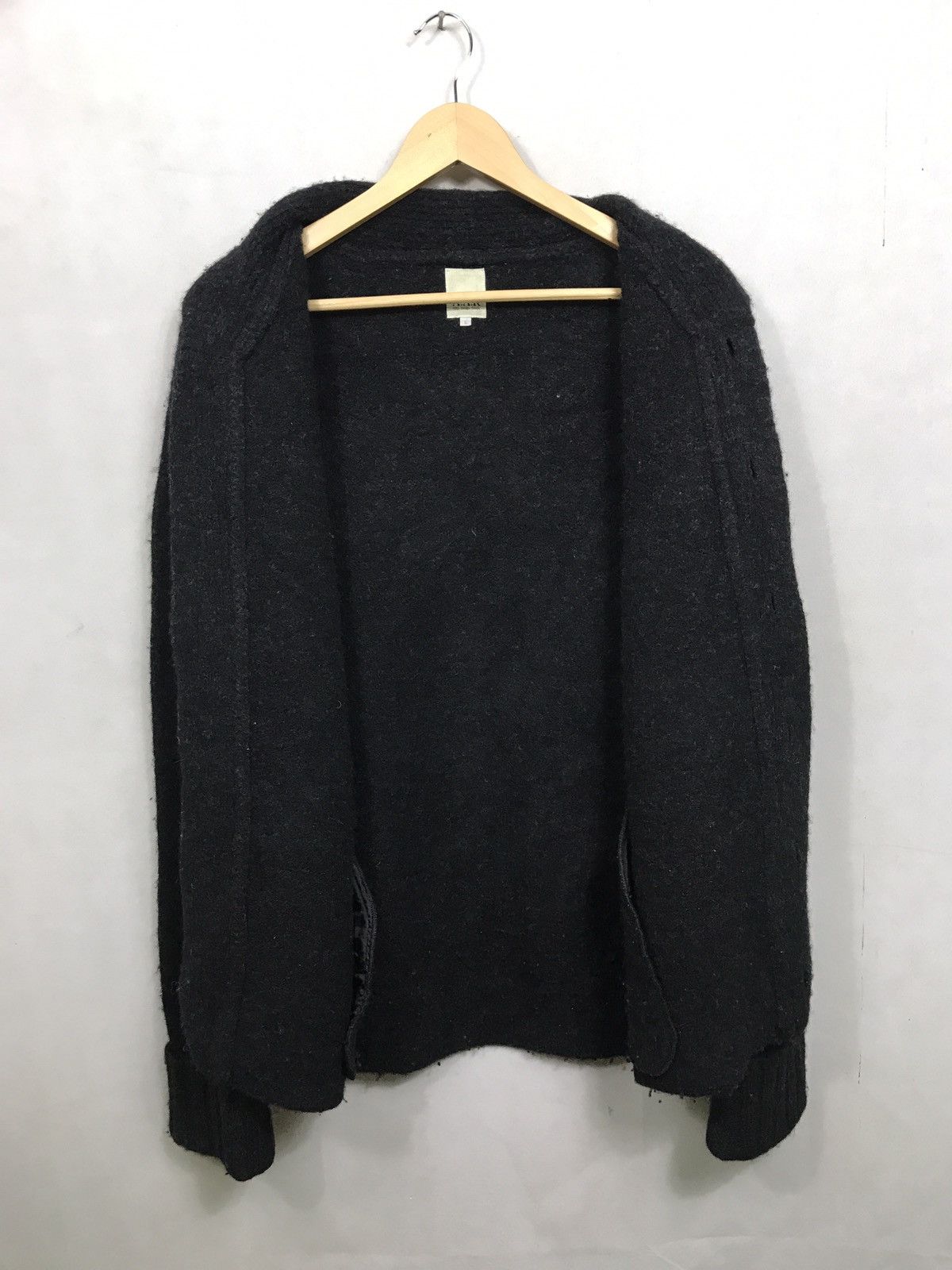 Yohji Yamamoto 🔥 YOHJI YAMAMOTO AAR YOHJI DESIGN STUDIO MOHAIR JACKET Size US L / EU 52-54 / 3 - 13 Thumbnail