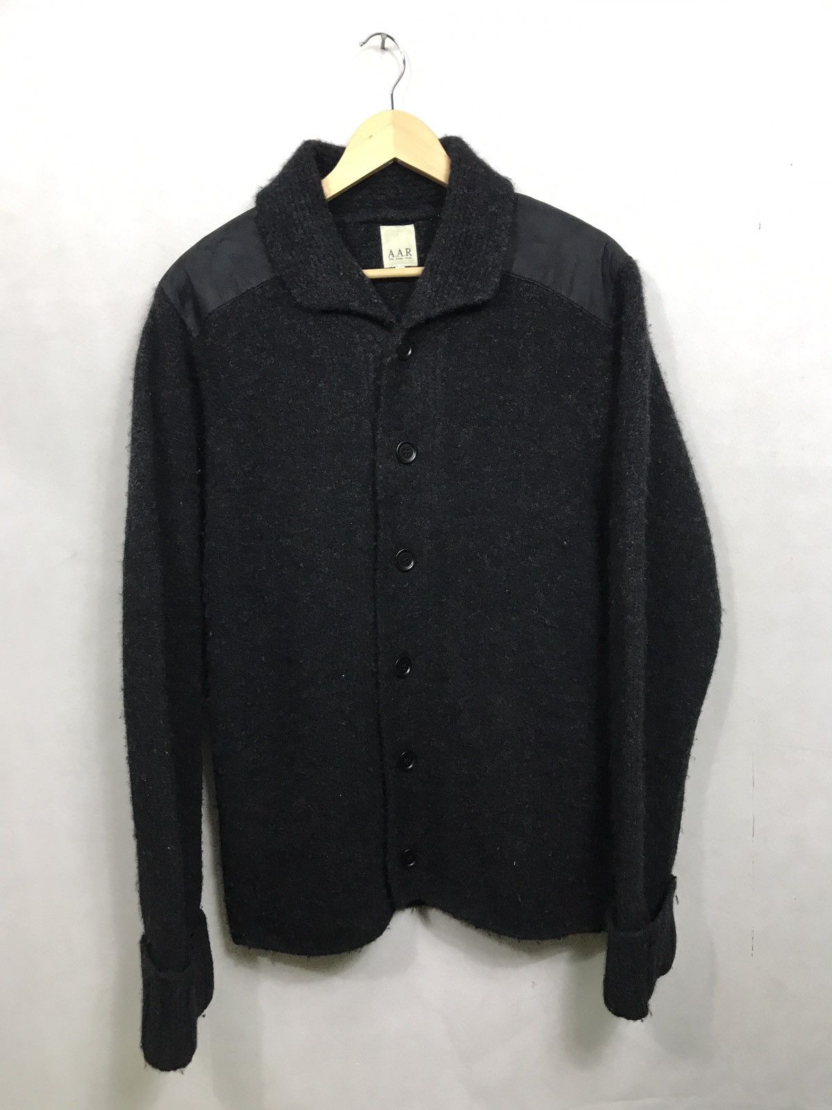 Yohji Yamamoto 🔥 YOHJI YAMAMOTO AAR YOHJI DESIGN STUDIO MOHAIR JACKET Size US L / EU 52-54 / 3 - 5 Thumbnail