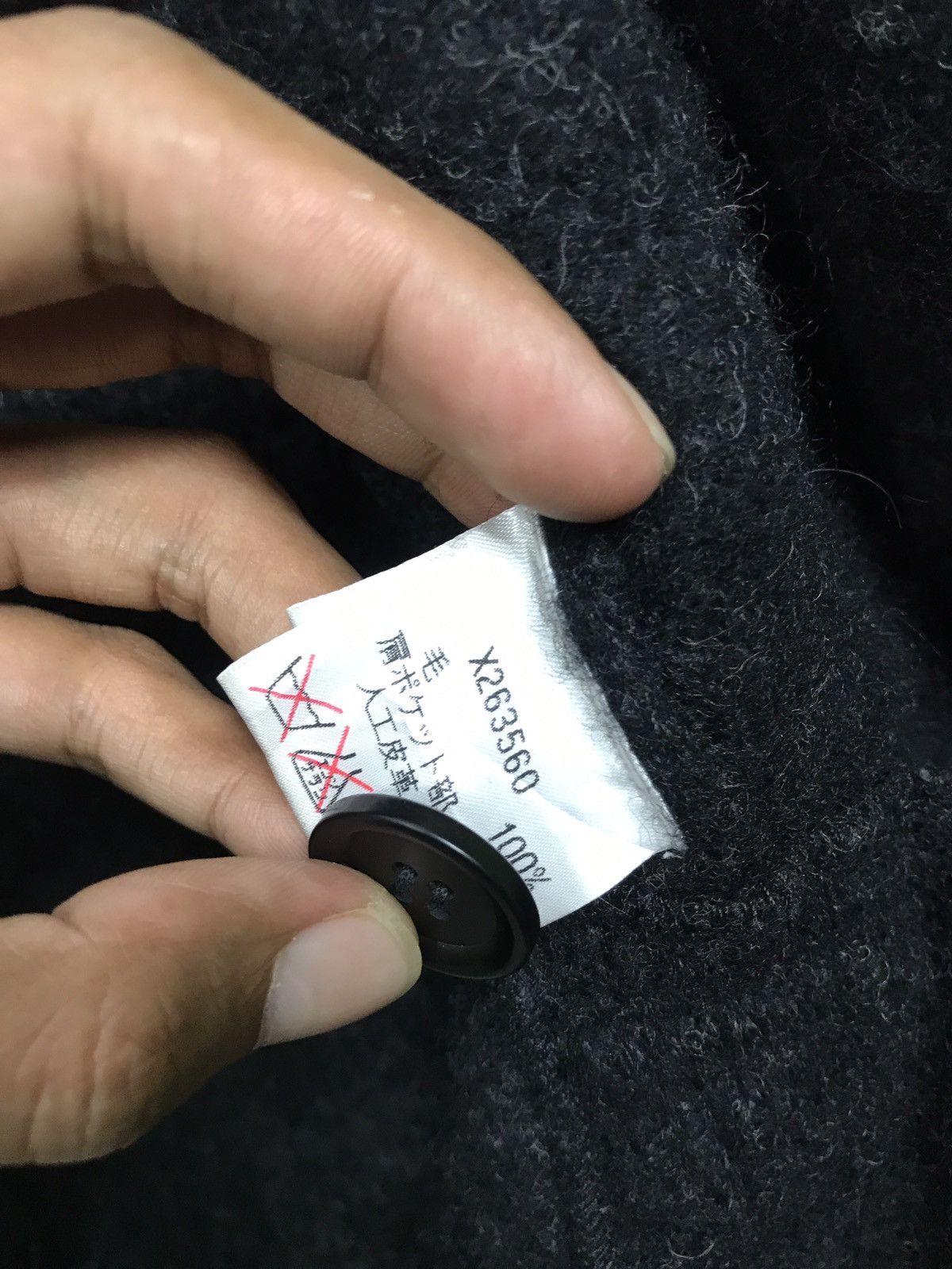 Yohji Yamamoto 🔥 YOHJI YAMAMOTO AAR YOHJI DESIGN STUDIO MOHAIR JACKET Size US L / EU 52-54 / 3 - 15 Thumbnail