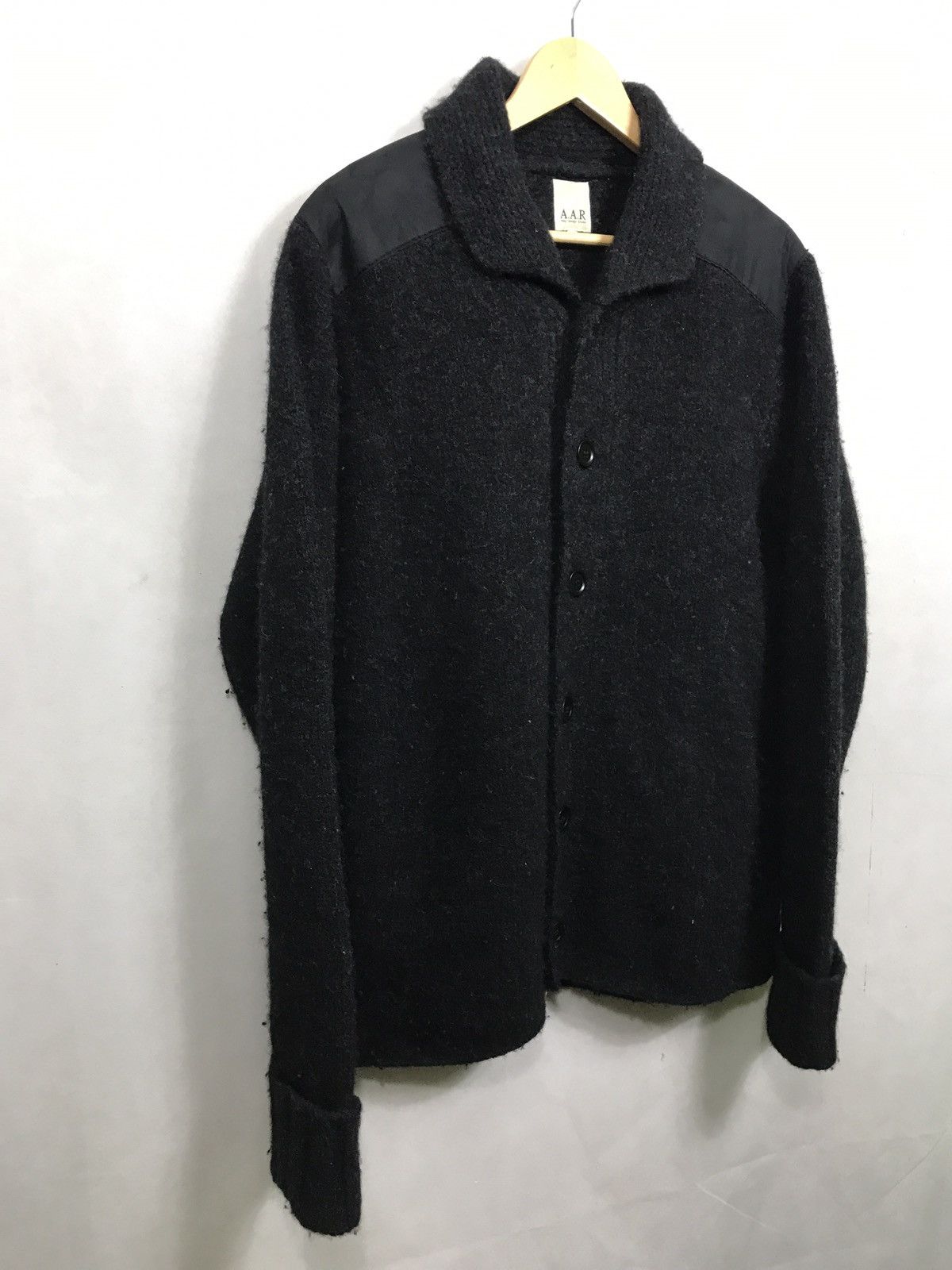 Yohji Yamamoto 🔥 YOHJI YAMAMOTO AAR YOHJI DESIGN STUDIO MOHAIR JACKET Size US L / EU 52-54 / 3 - 7 Thumbnail